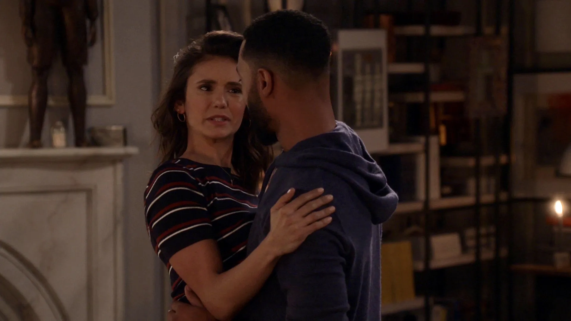 Nina Dobrev and Tone Bell in Fam (2019)