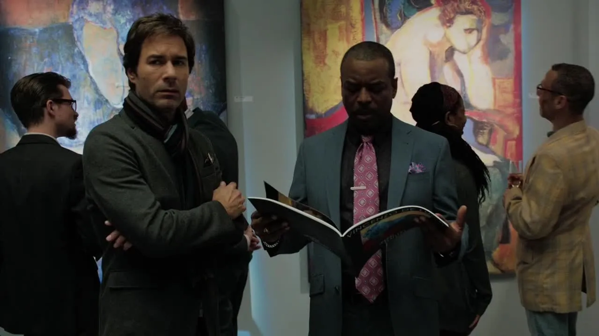 LeVar Burton and Eric McCormack in Perception (2012)