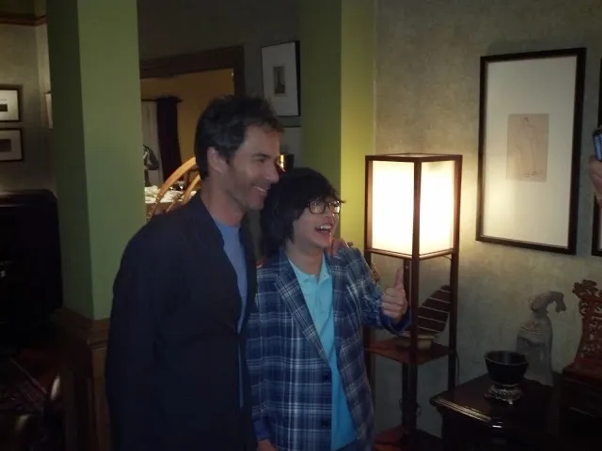 Eric McCormack and Kenny Ridwan in Perception (2012)