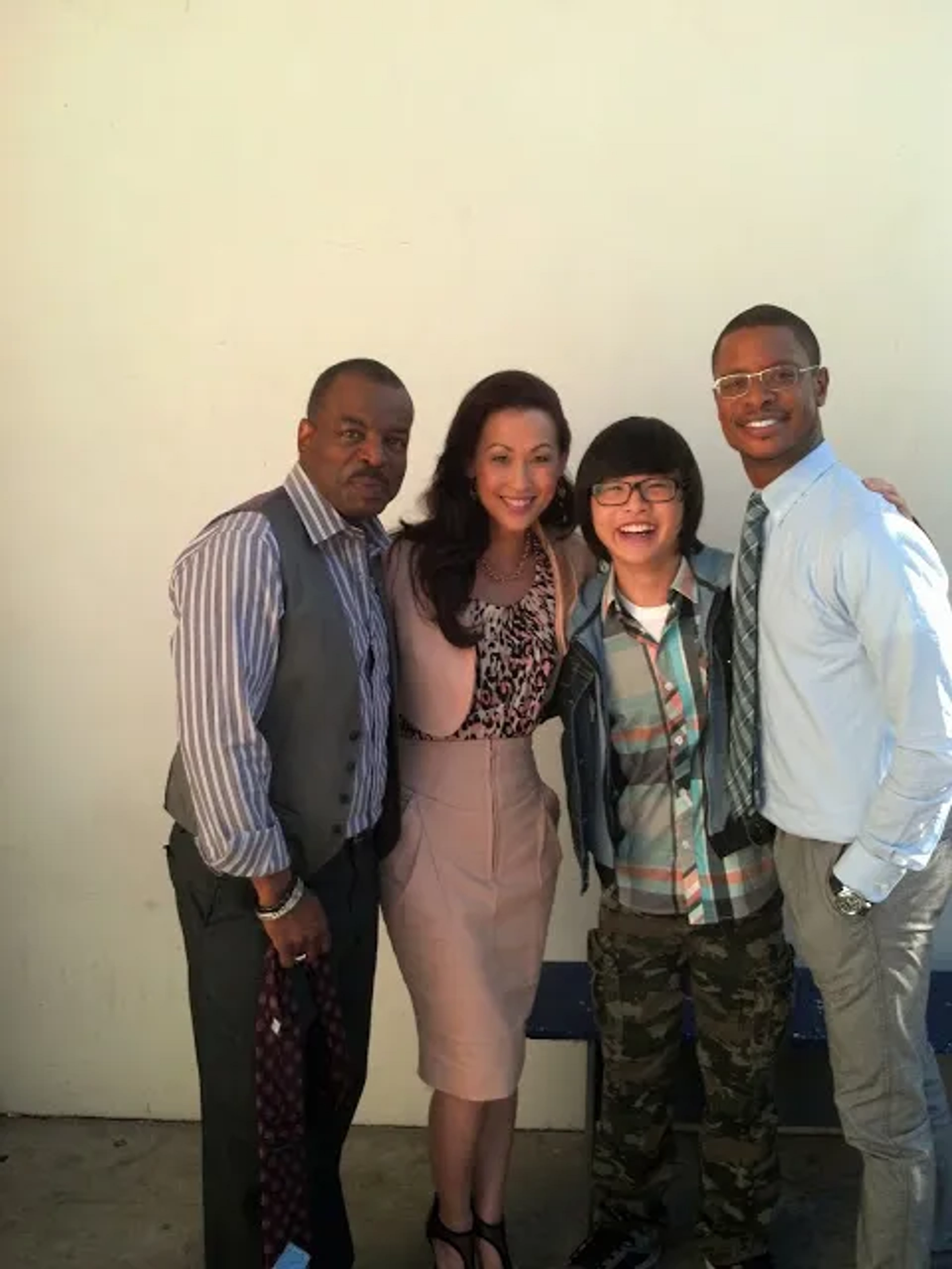 LeVar Burton, Nicole Bilderback, Arjay Smith, and Kenny Ridwan in Perception (2012)