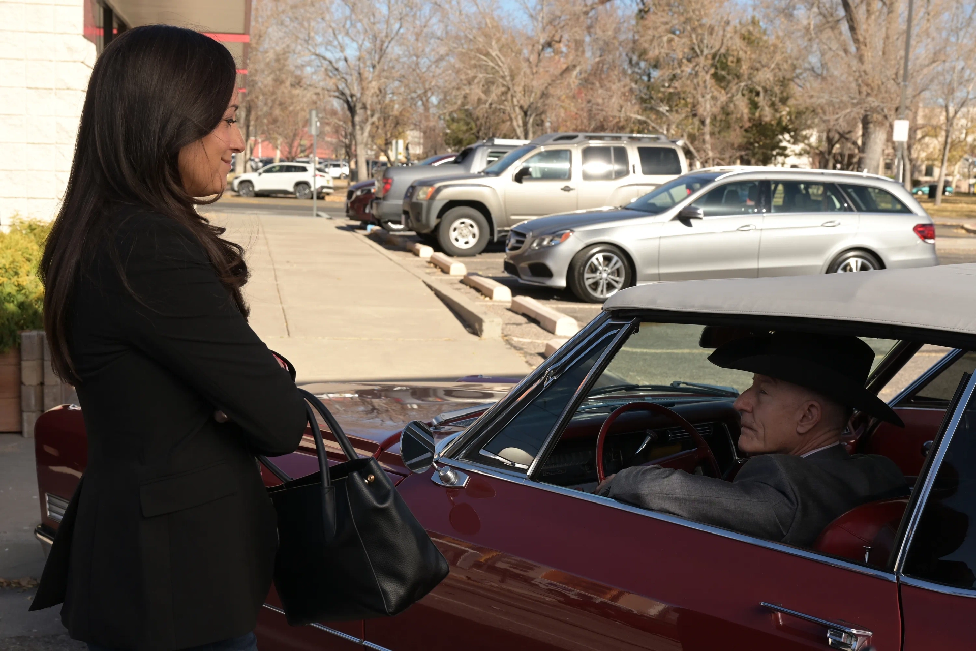 Lyle Lovett and Angelique Cabral in Big Sky (2020)