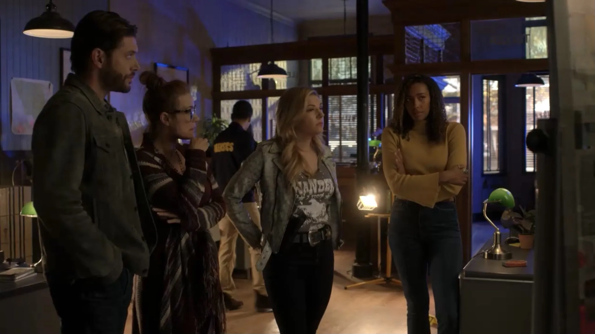 Jensen Ackles, Dedee Pfeiffer, Katheryn Winnick, and Kylie Bunbury in Big Sky (2020)