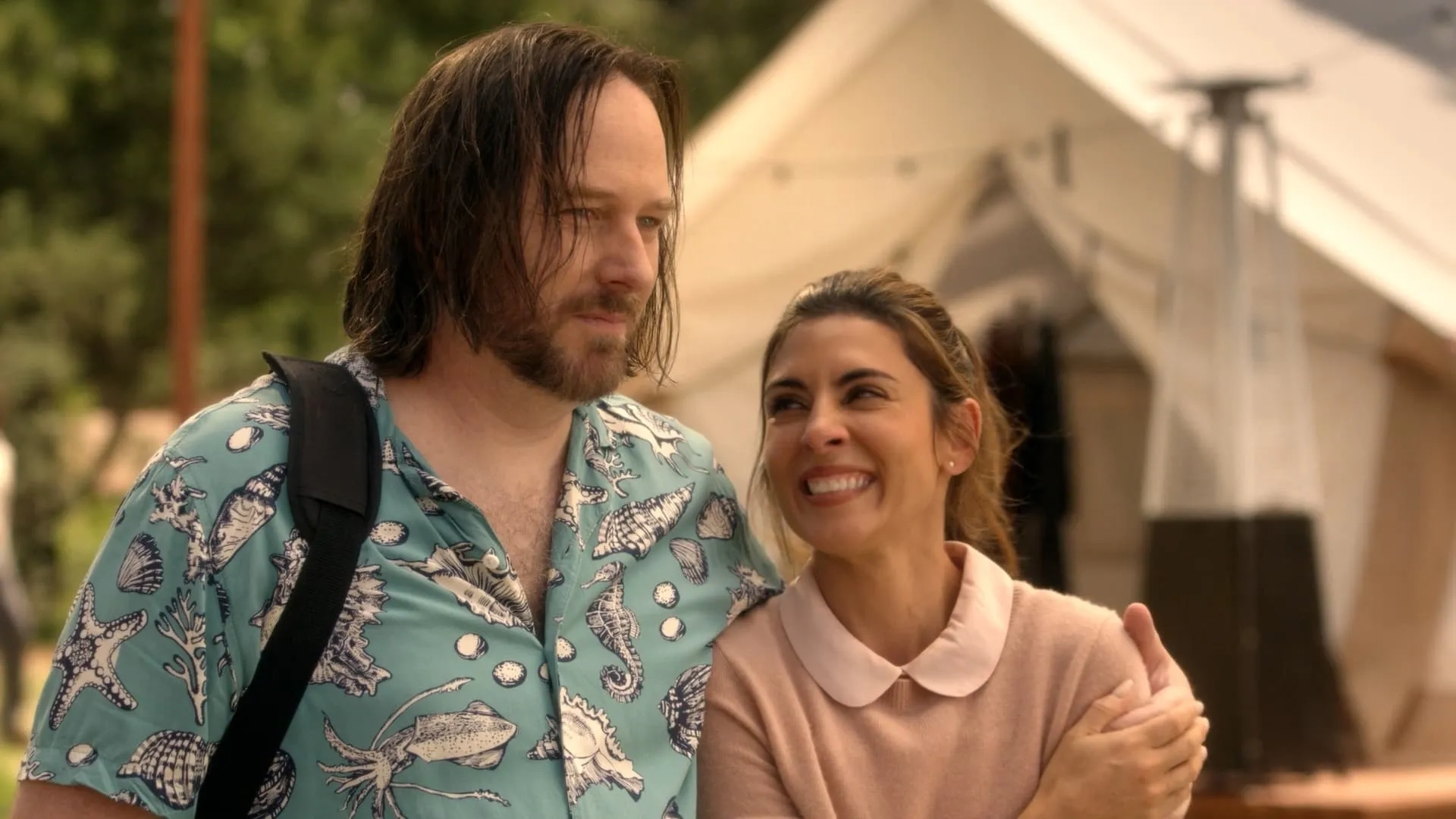 Jamie-Lynn Sigler and Ryan O'Nan in Big Sky (2020)