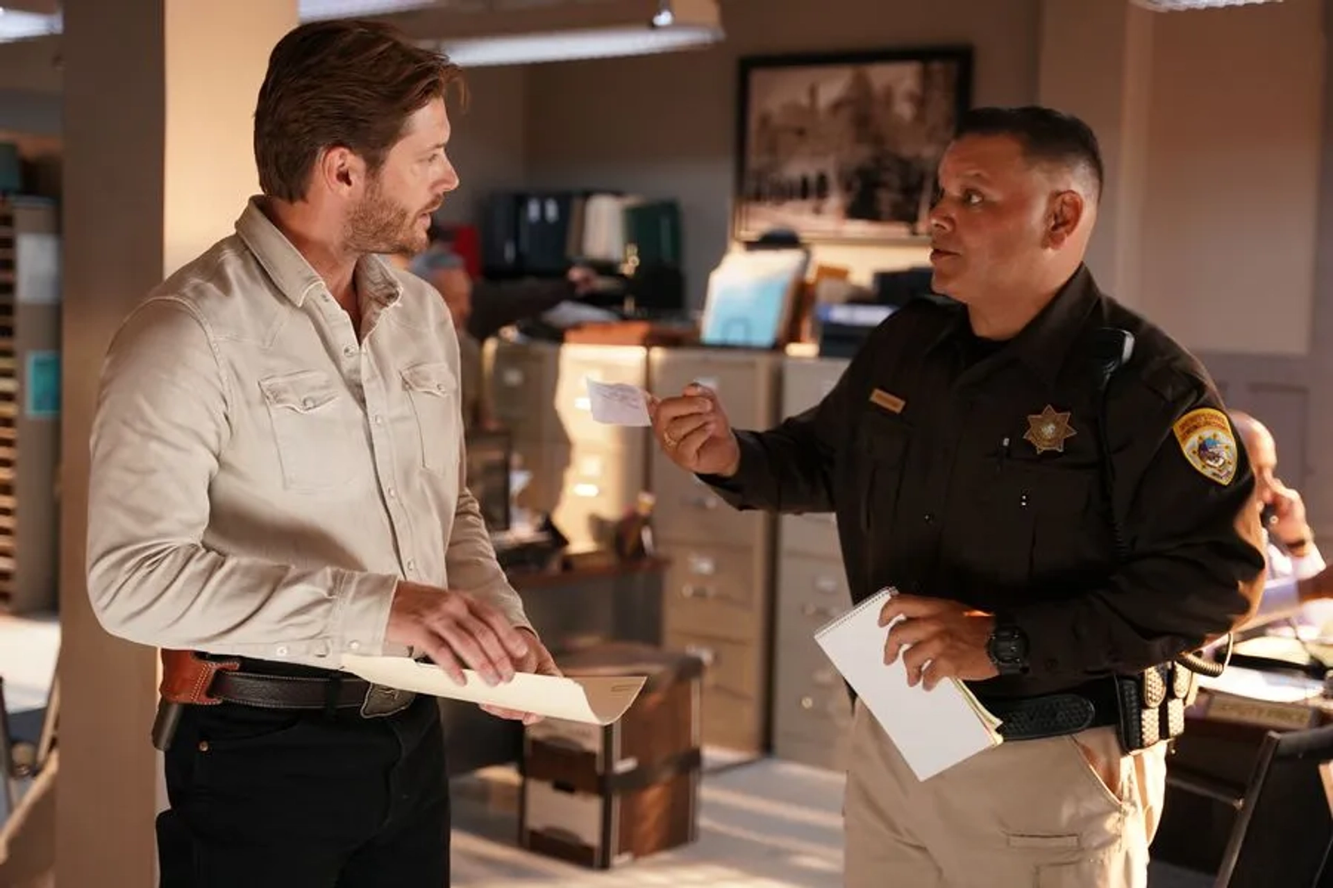 Jensen Ackles and J. Anthony Pena in Big Sky (2020)