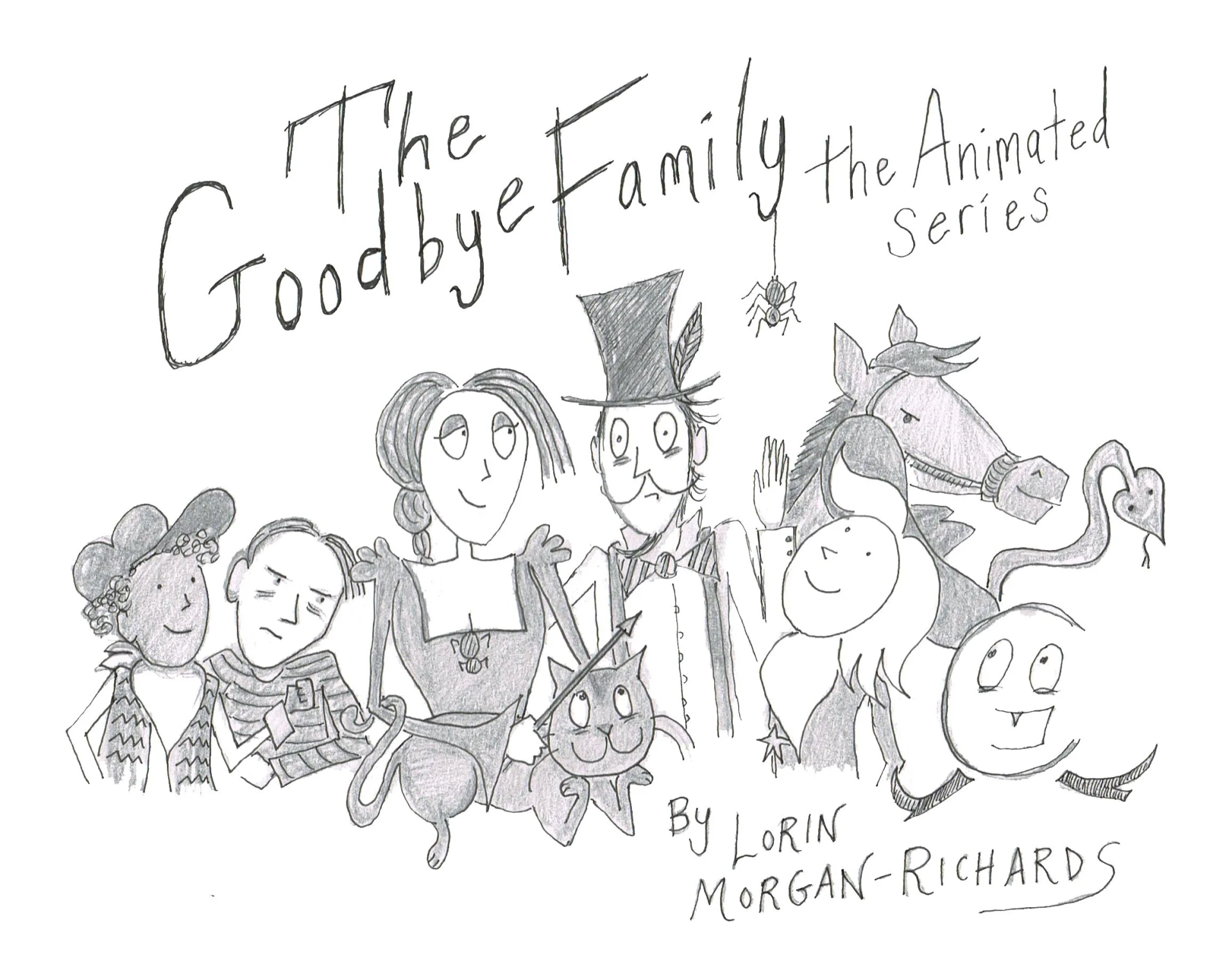 دانلود انیمیشن خانواده خداحافظ: سریال انیمیشنی (The Goodbye Family: The Animated Series 2021)