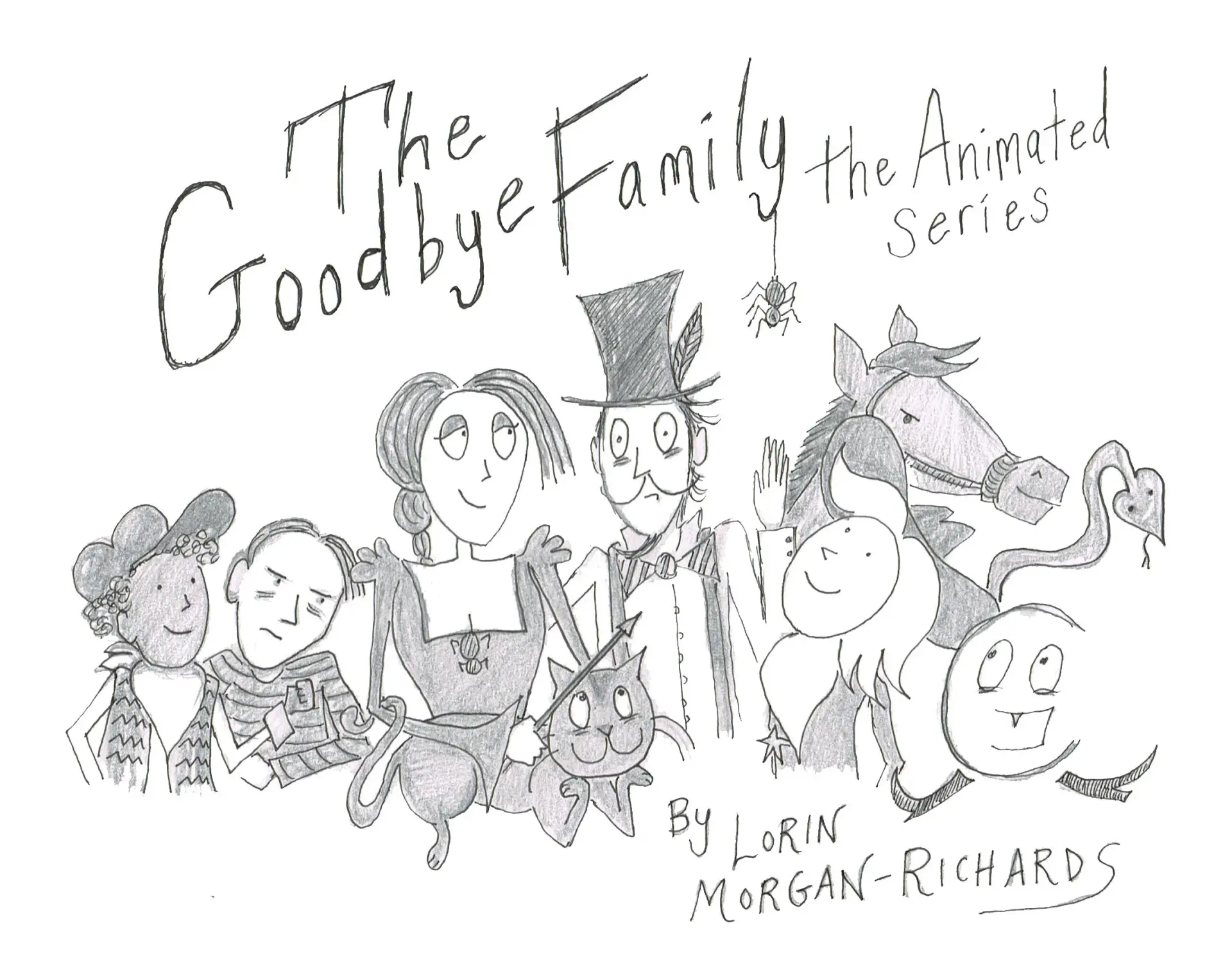 دانلود انیمیشن خانواده خداحافظ: سریال انیمیشنی (The Goodbye Family: The Animated Series 2021)