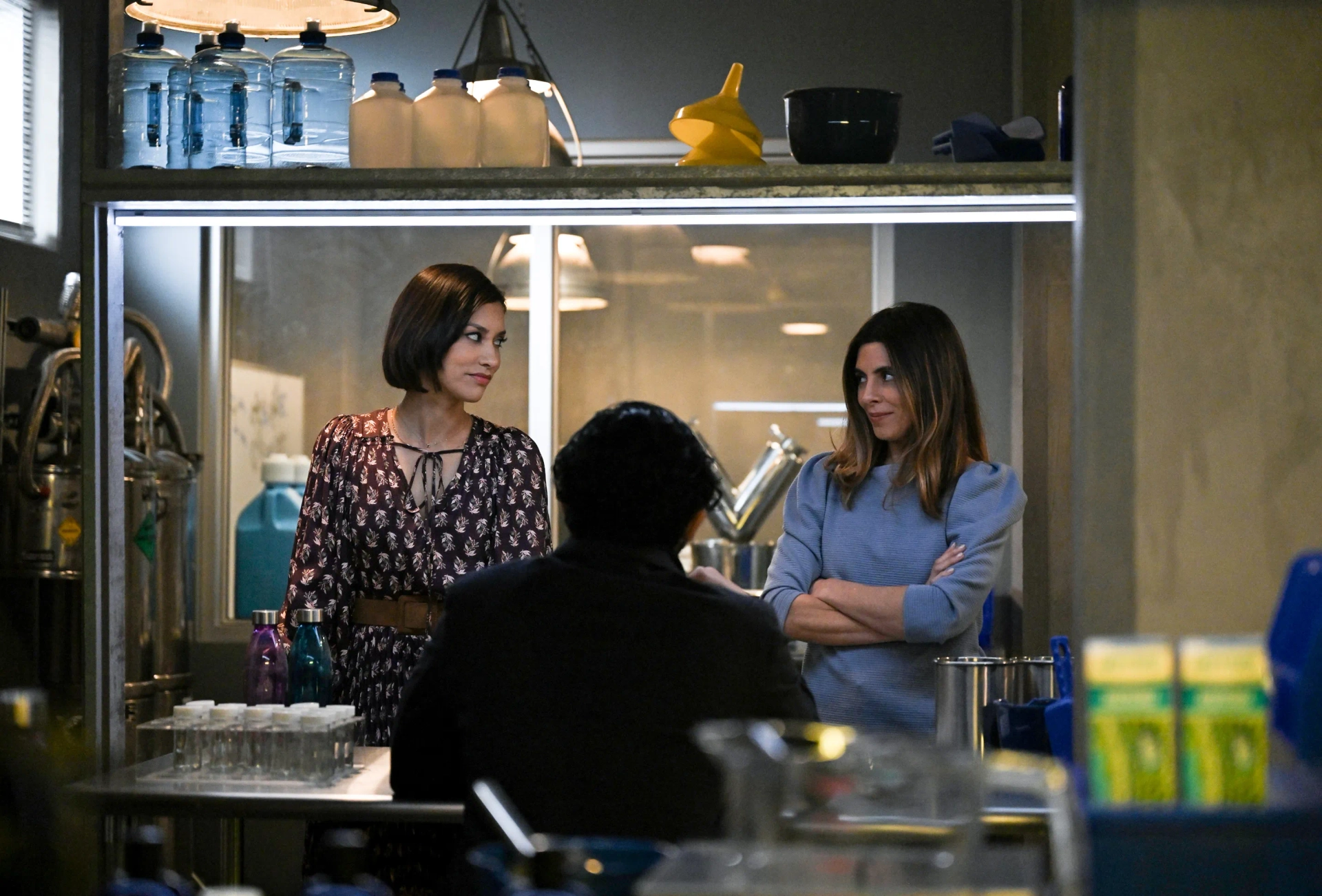 Jamie-Lynn Sigler, Janina Gavankar, and Vinny Chhibber in Big Sky (2020)