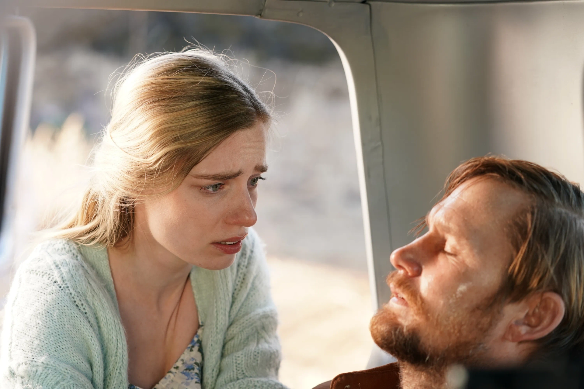 Brian Geraghty and Anja Savcic in Big Sky (2020)