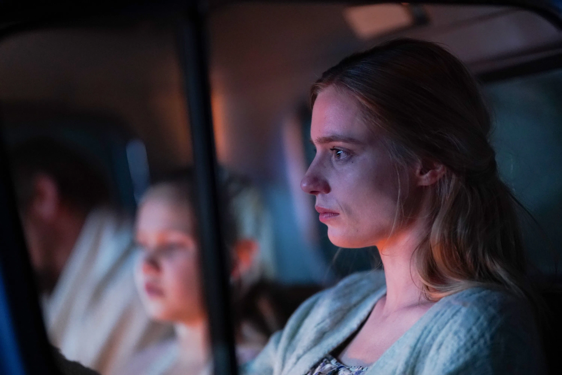 Brian Geraghty, Anja Savcic, and Zoë Noelle Baker in Big Sky (2020)