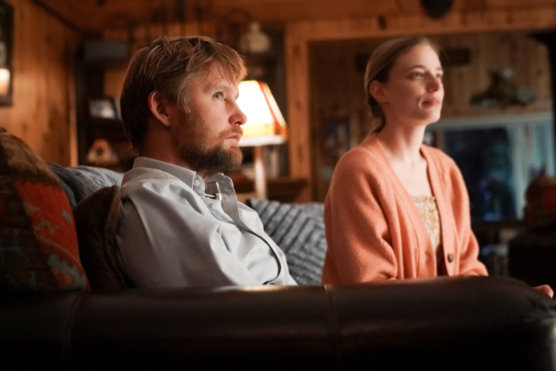 Brian Geraghty and Anja Savcic in Big Sky (2020)