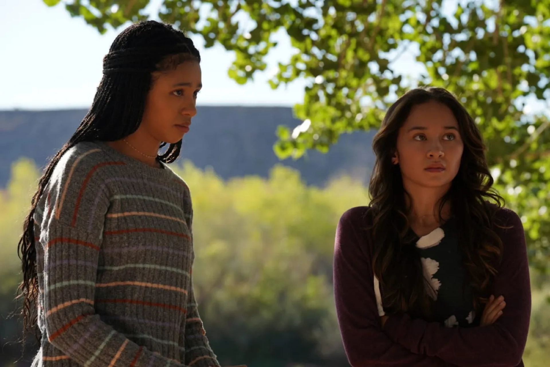 Madelyn Kientz and Troy Leigh-Anne Johnson in Big Sky (2020)