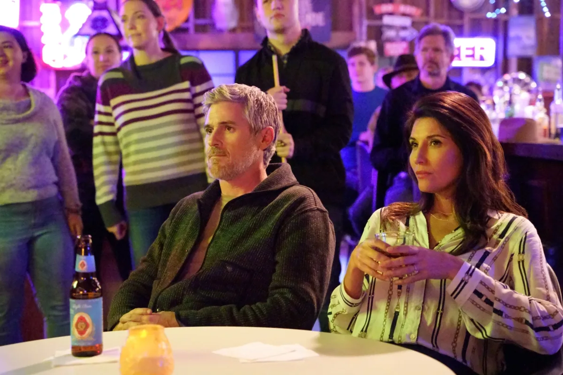 Tamara Feldman and Dave Annable in Walker (2021)