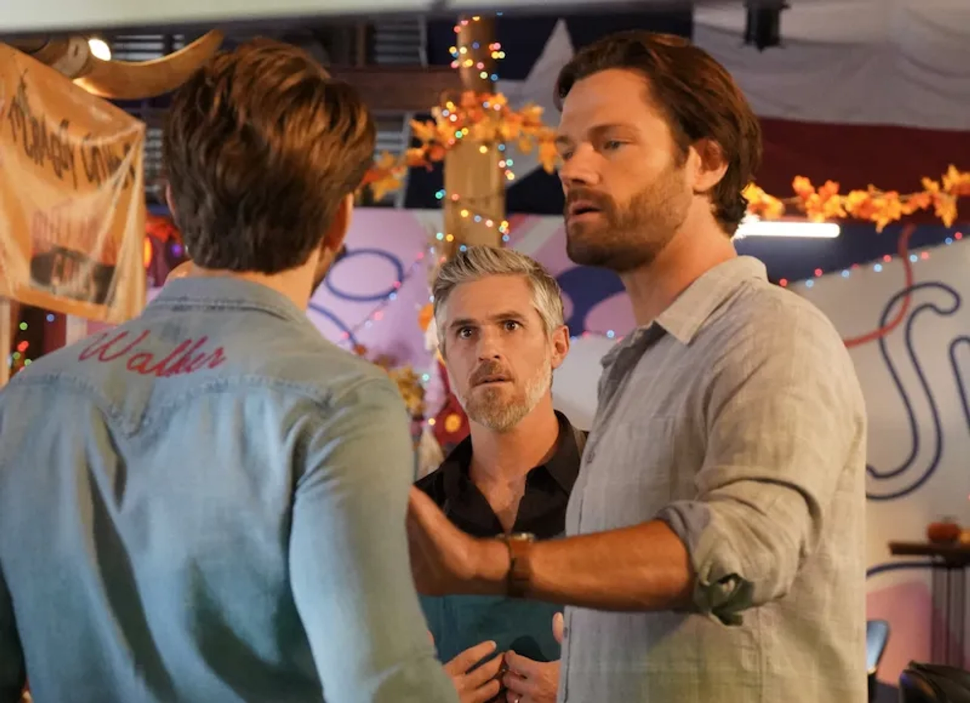 Jared Padalecki, Keegan Allen, and Dave Annable in Walker (2021)