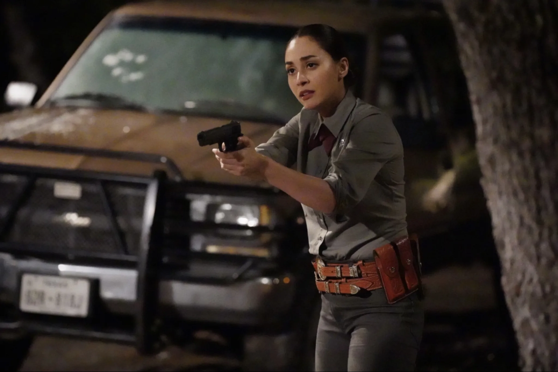 Lindsey Morgan in Walker (2021)