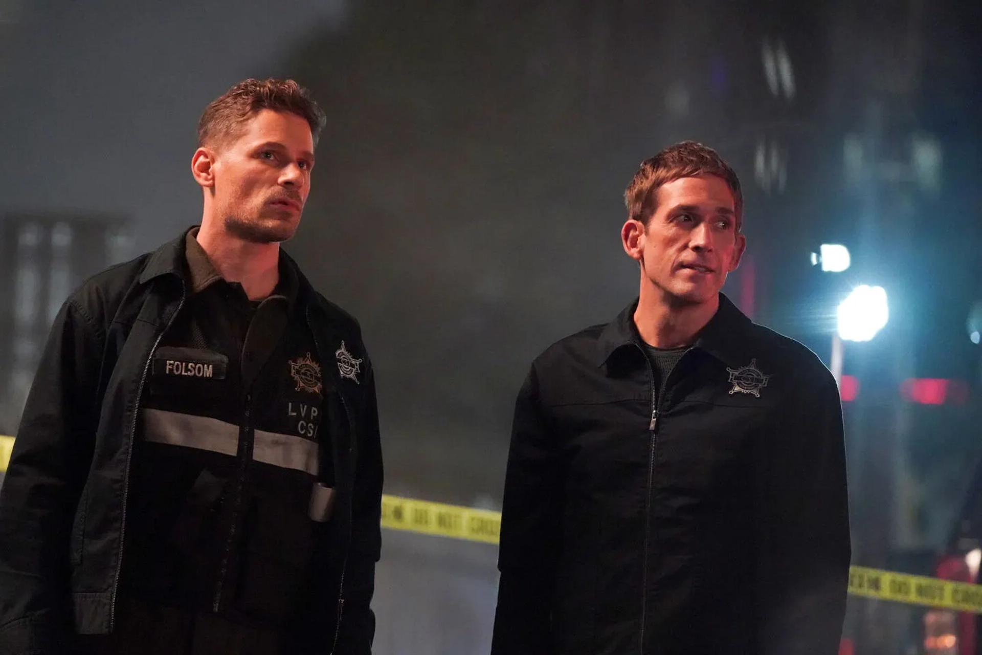 Eric Szmanda and Matt Lauria in CSI: Vegas (2021)