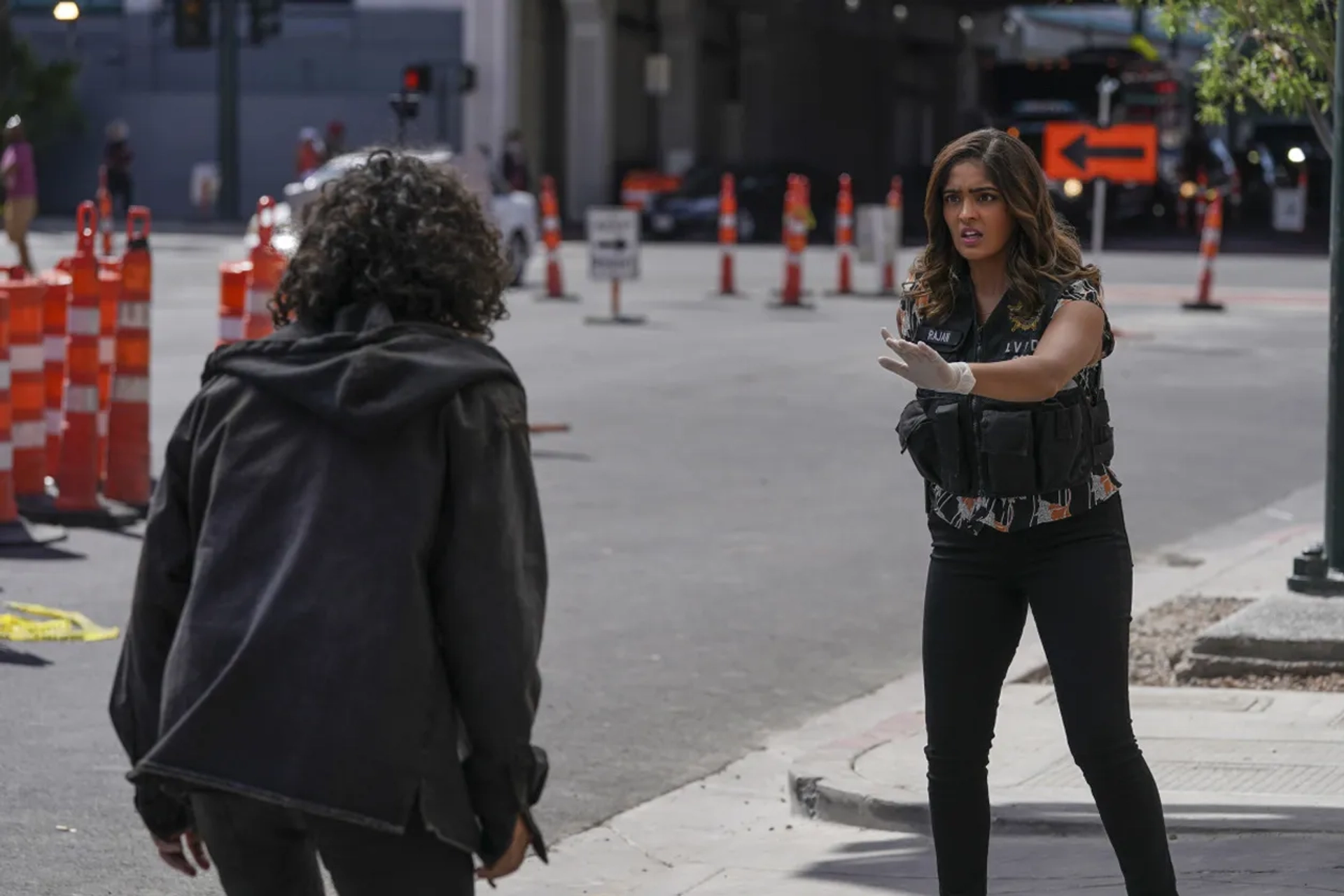 Mandeep Dhillon and Phillip Garcia in CSI: Vegas (2021)