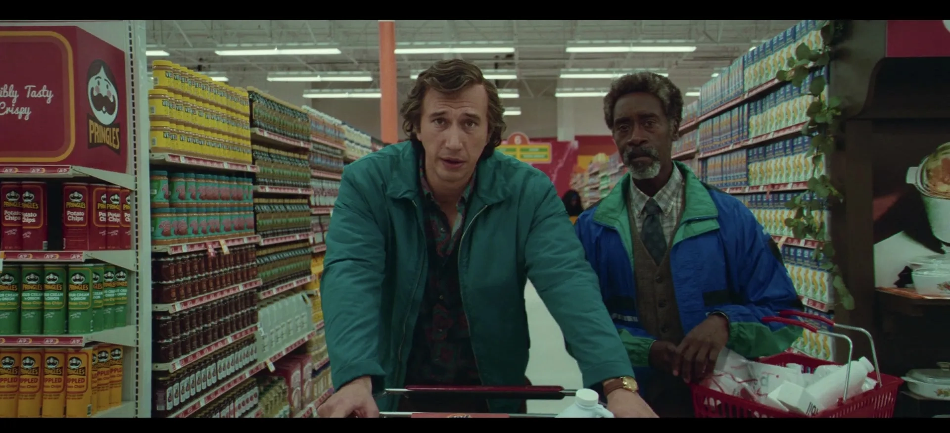 Don Cheadle and Adam Driver in White Noise (2022)