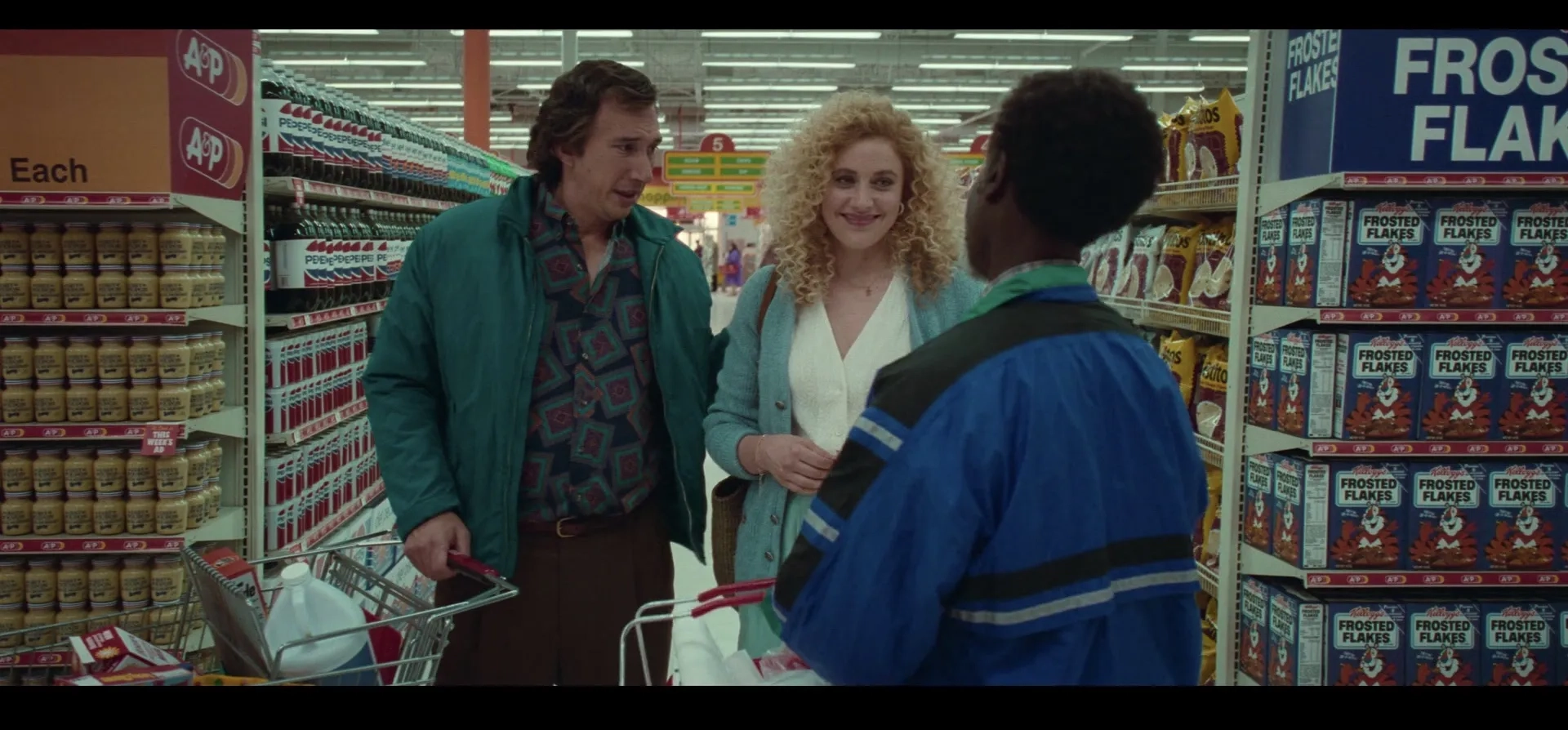 Don Cheadle, Greta Gerwig, and Adam Driver in White Noise (2022)