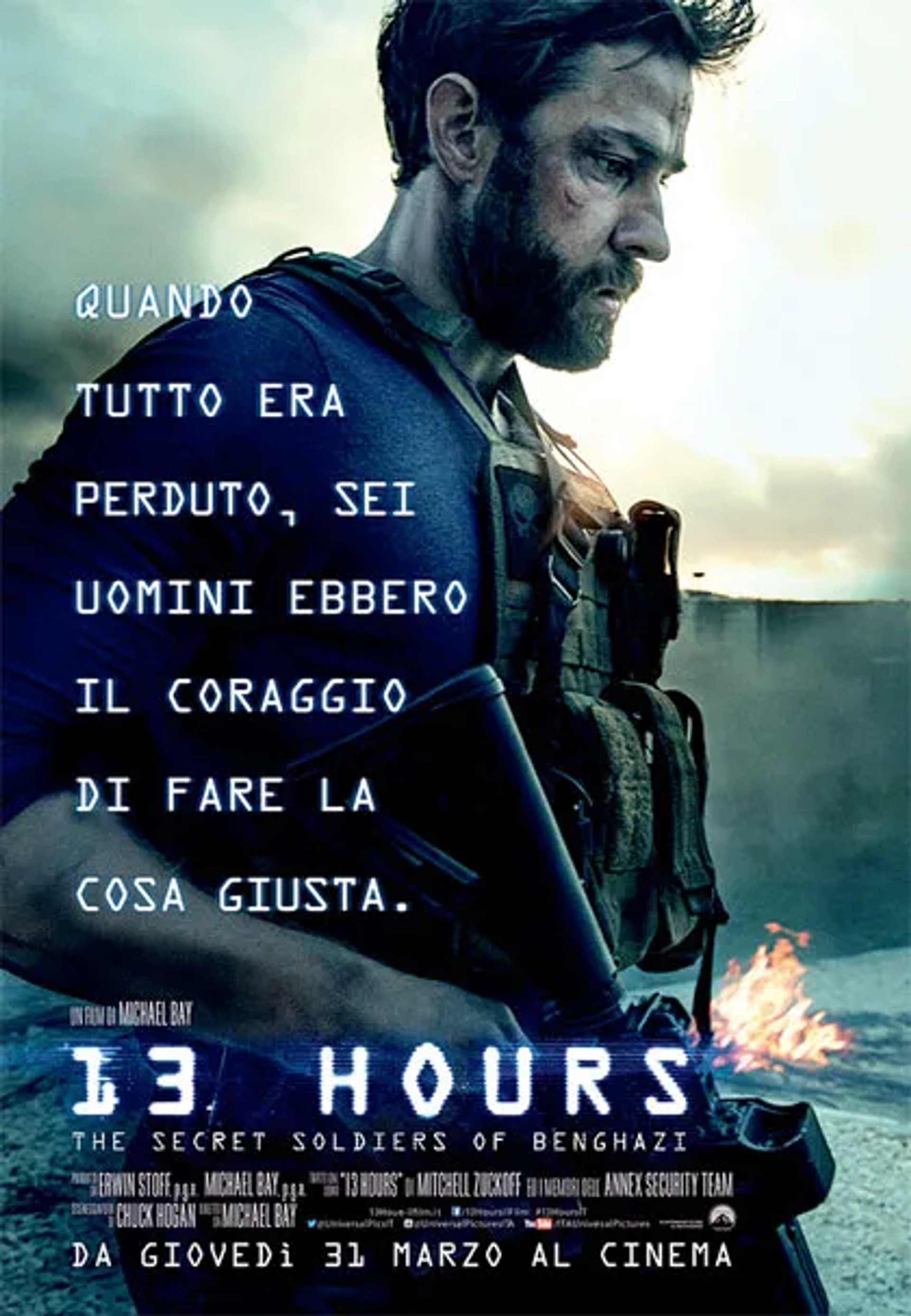 John Krasinski in 13 Hours (2016)