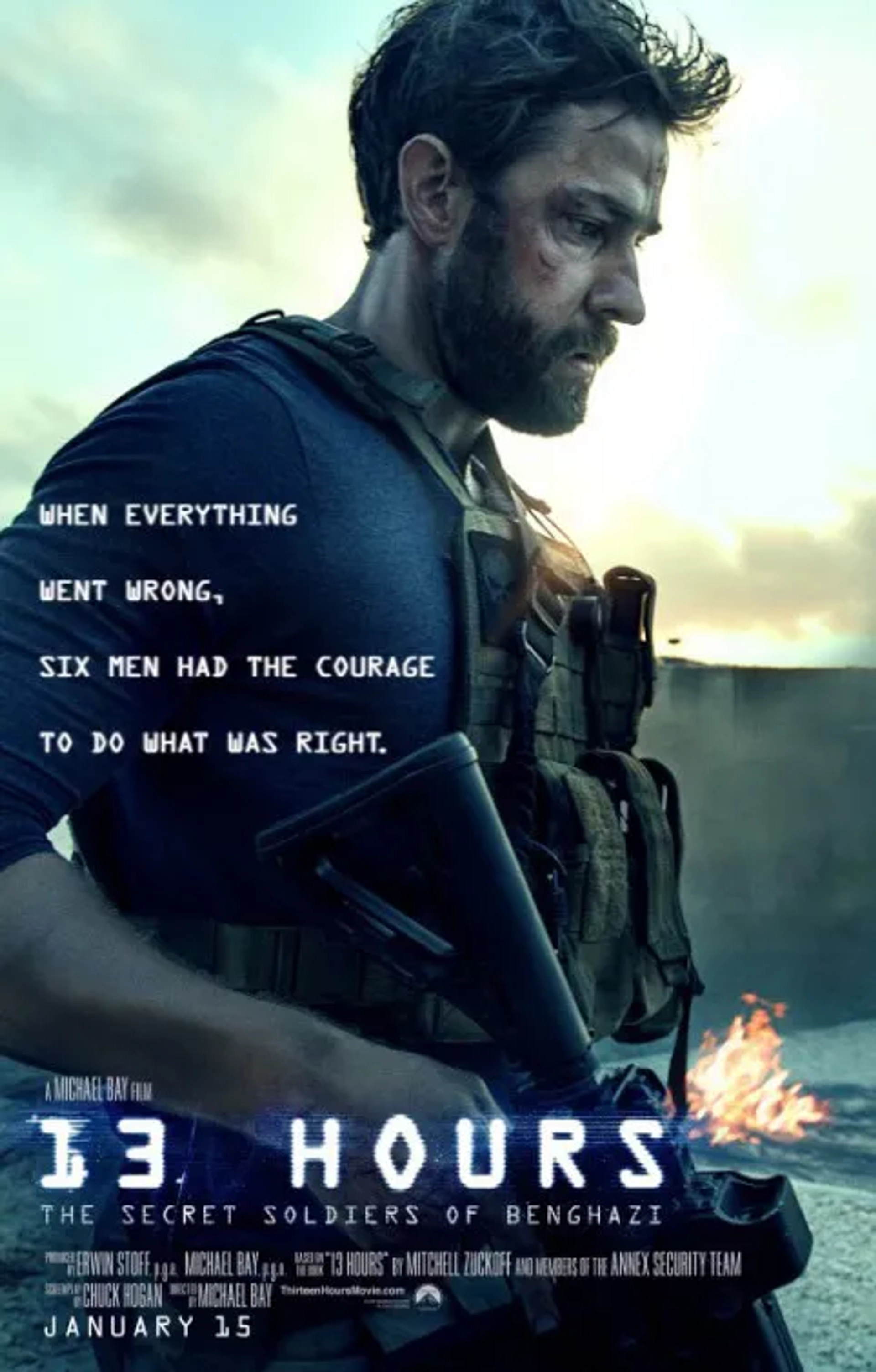 John Krasinski in 13 Hours (2016)