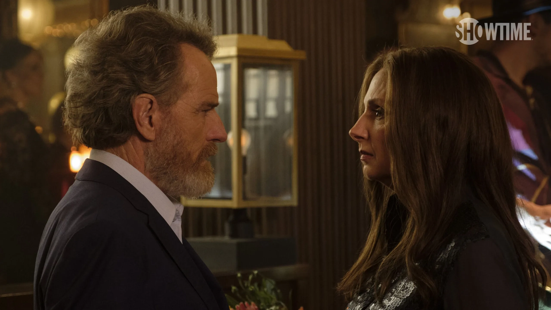 Bryan Cranston and Hope Davis in Your Honor: Part Fourteen (2023)