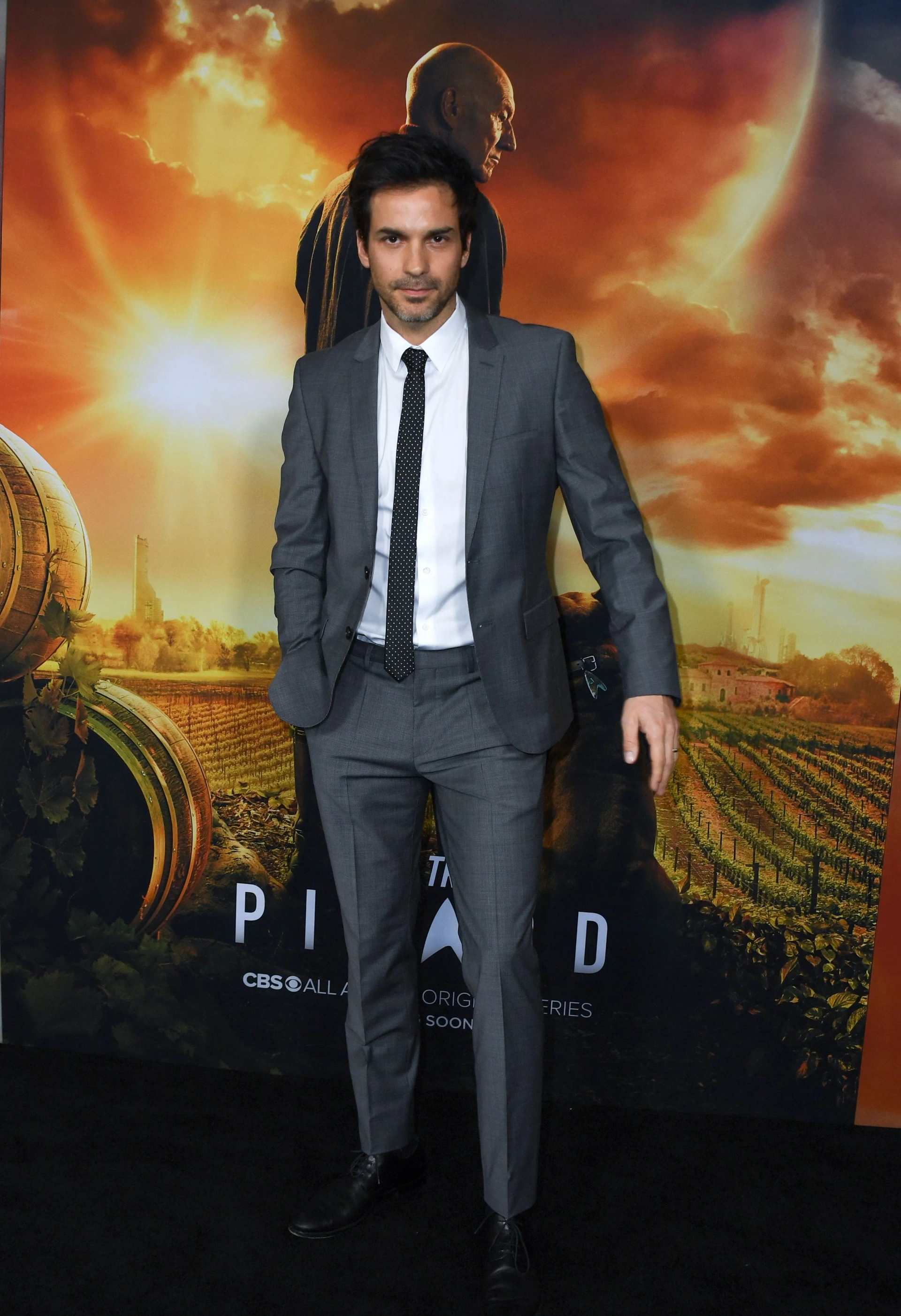 Santiago Cabrera at an event for Star Trek: Picard (2020)