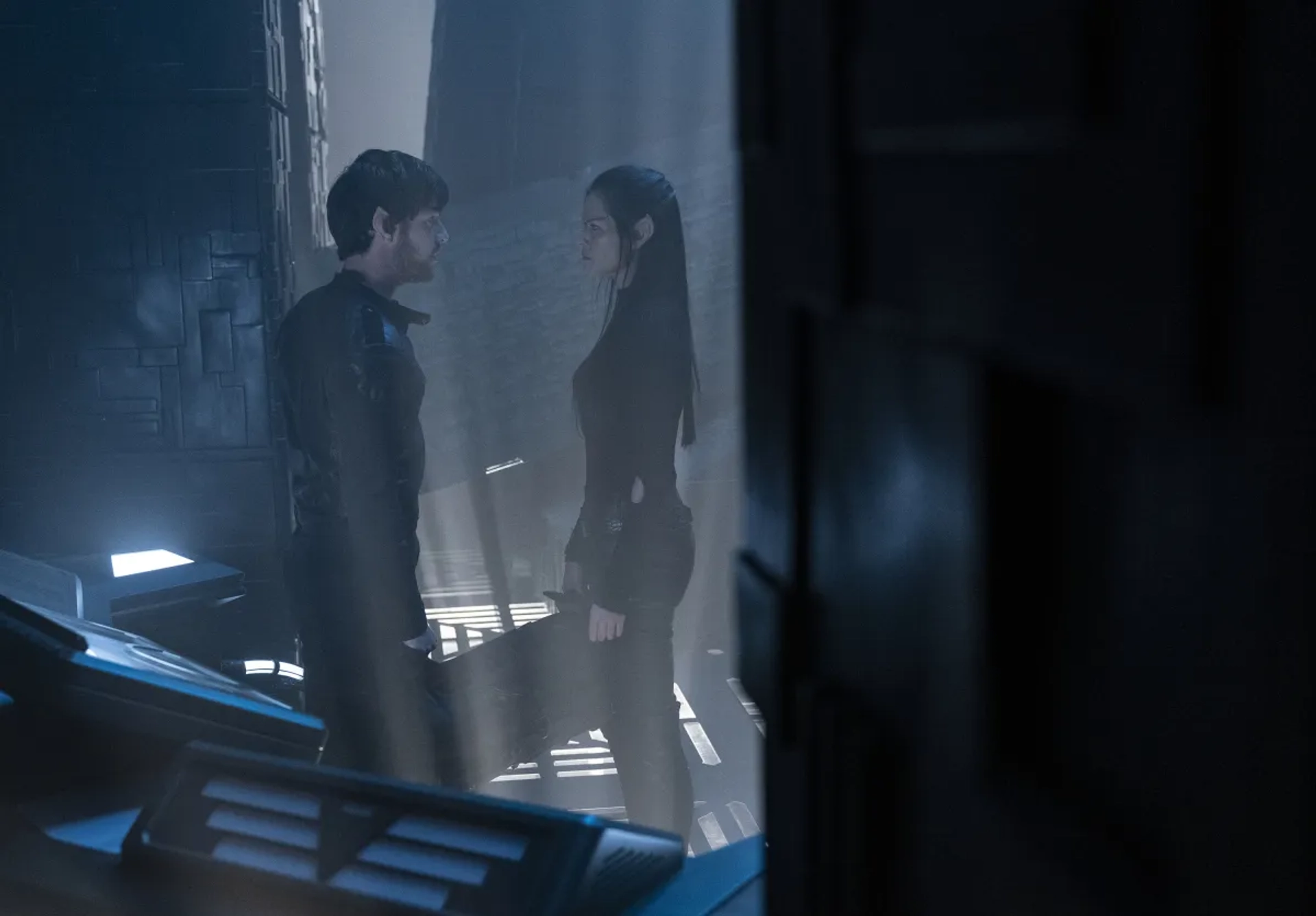 Peyton List and Harry Treadaway in Star Trek: Picard: Et in Arcadia Ego, Part 2 (2020)