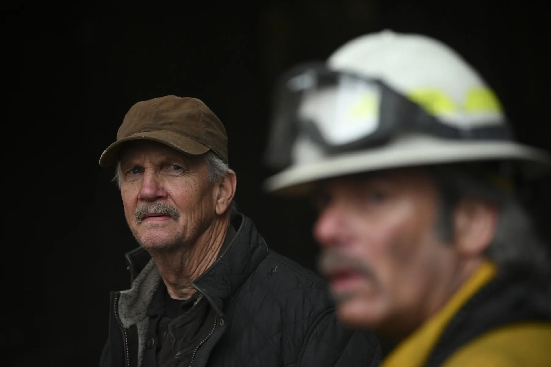 Billy Burke and Michael O'Neill in Fire Country (2022)