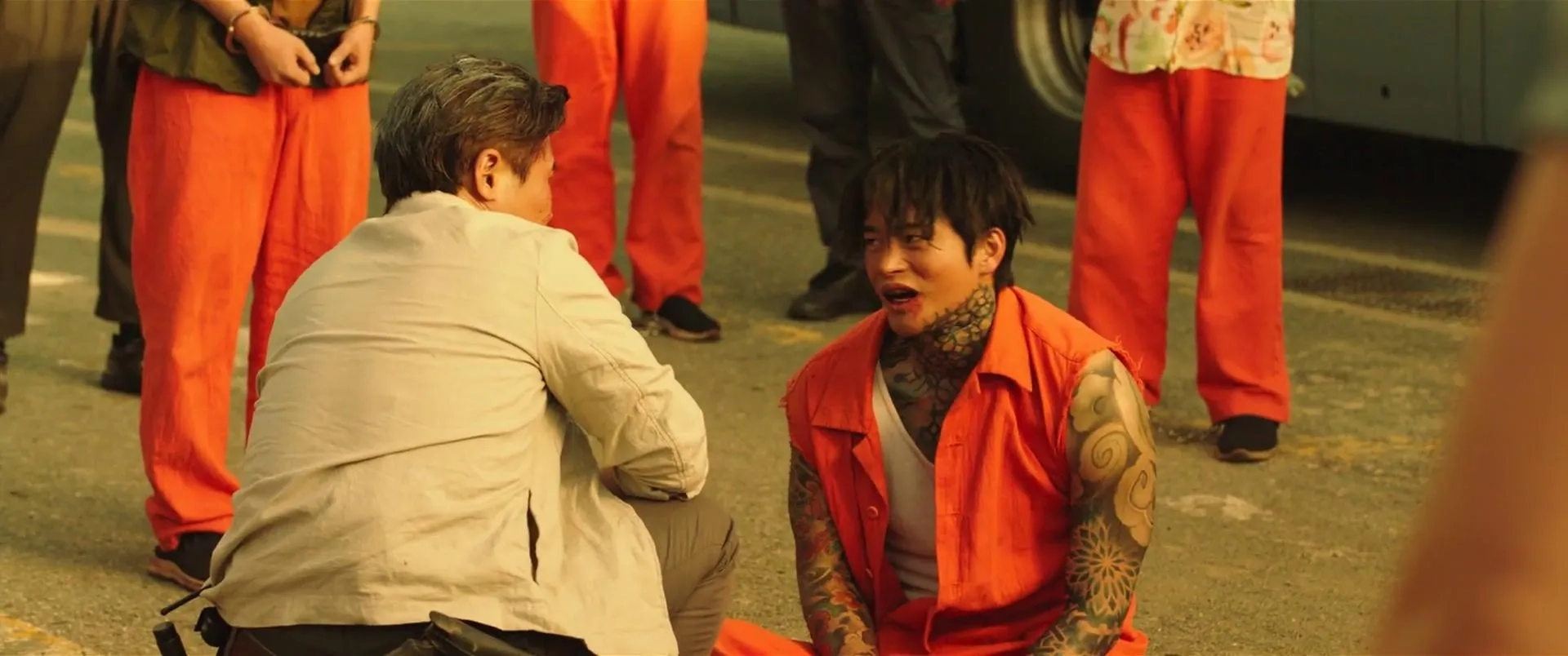 Park Ho-San and Seo In-Guk in Project Wolf Hunting (2022)