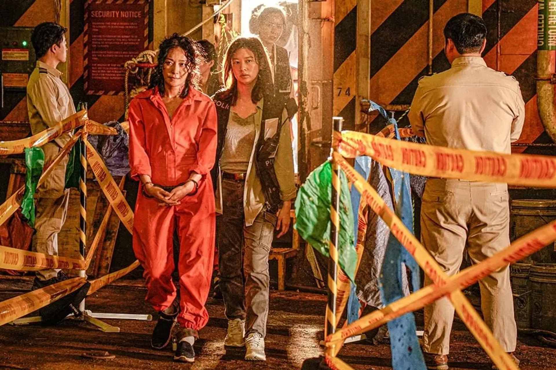 Jang Young-Nam and Jung So-Min in Project Wolf Hunting (2022)
