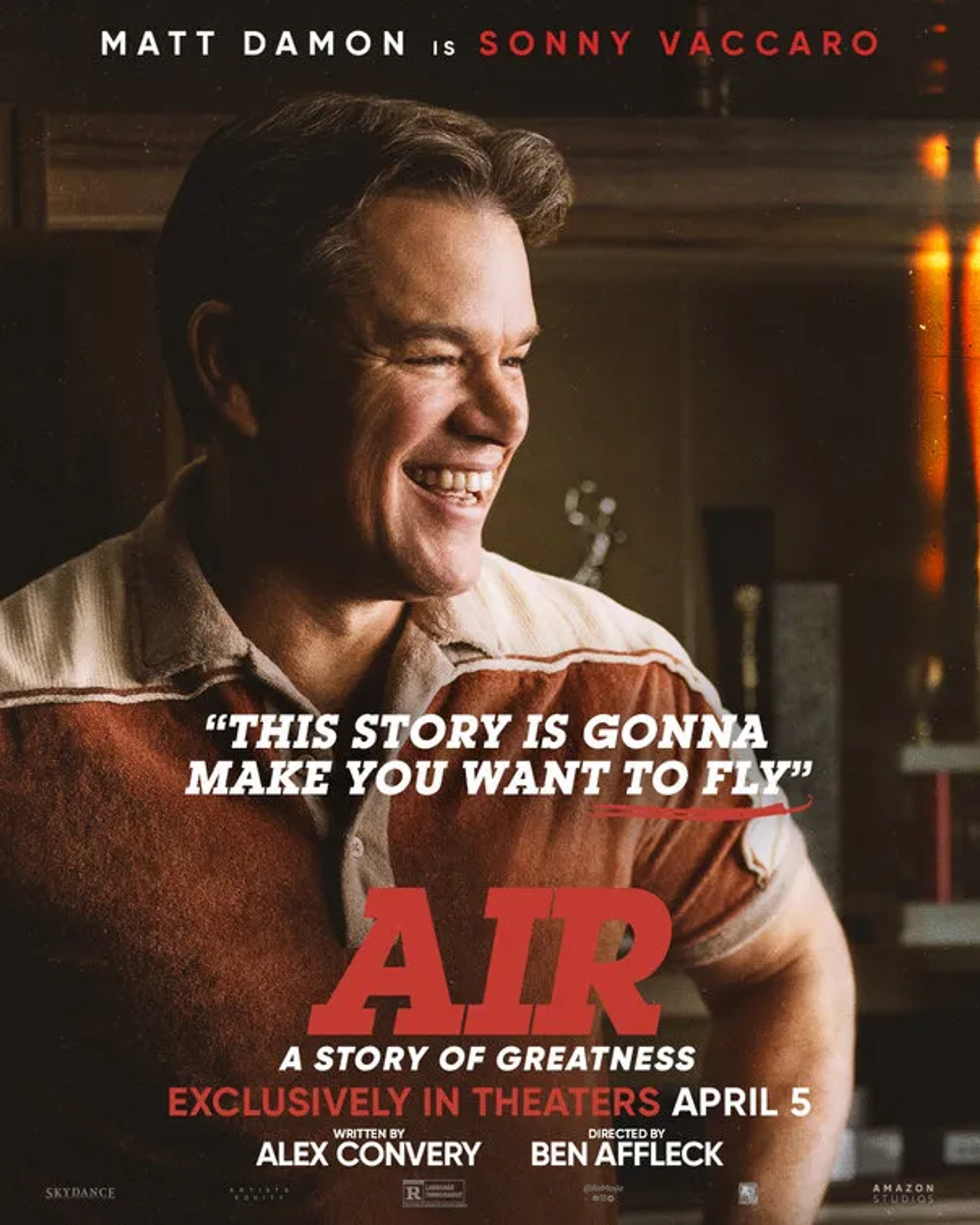 Matt Damon in Air (2023)