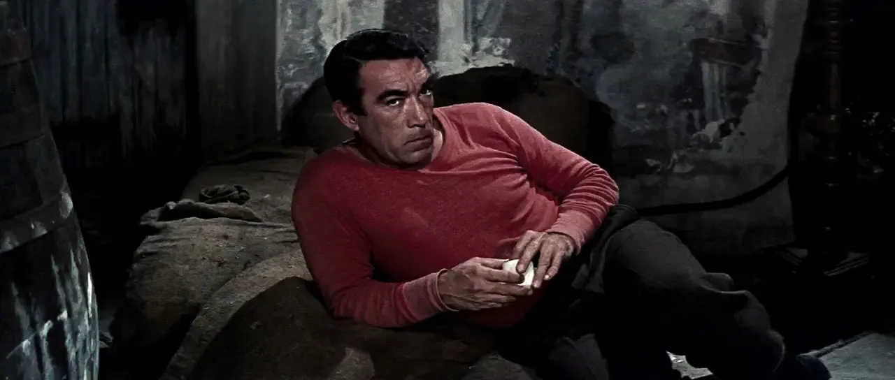 Anthony Quinn in The Guns of Navarone (1961)