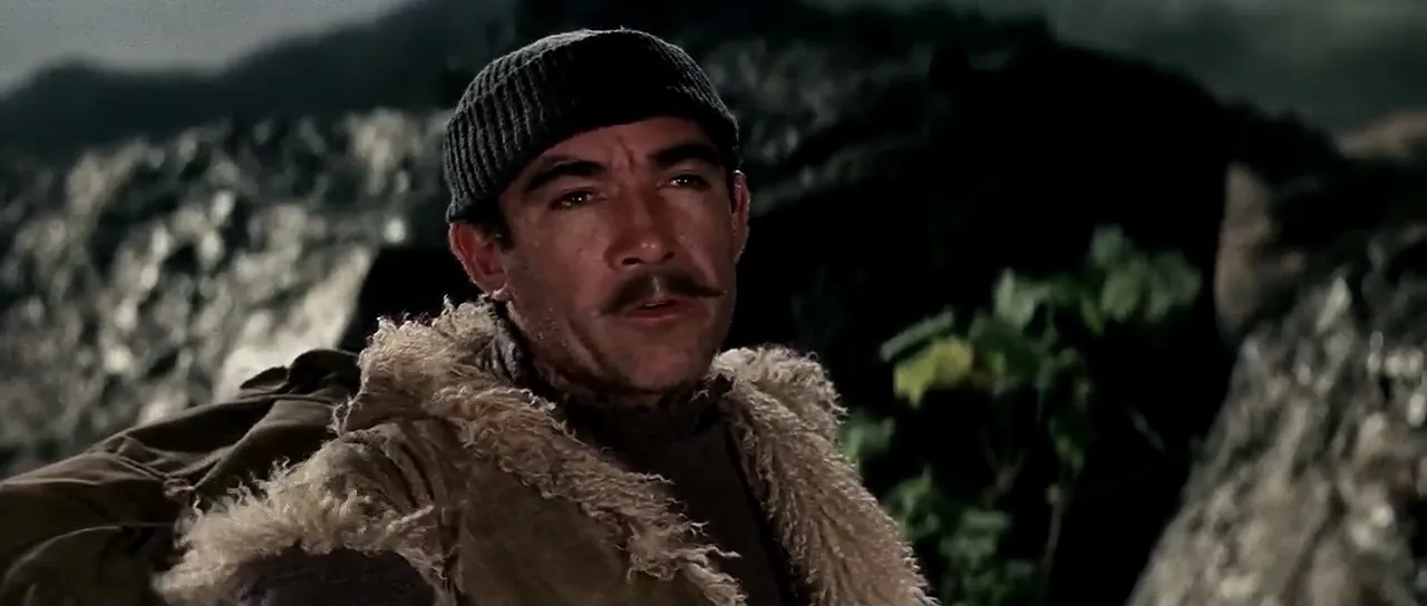 Anthony Quinn in The Guns of Navarone (1961)