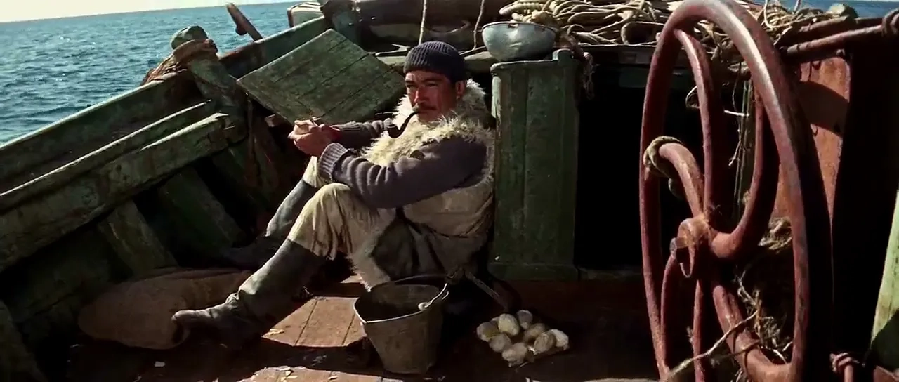 Anthony Quinn in The Guns of Navarone (1961)