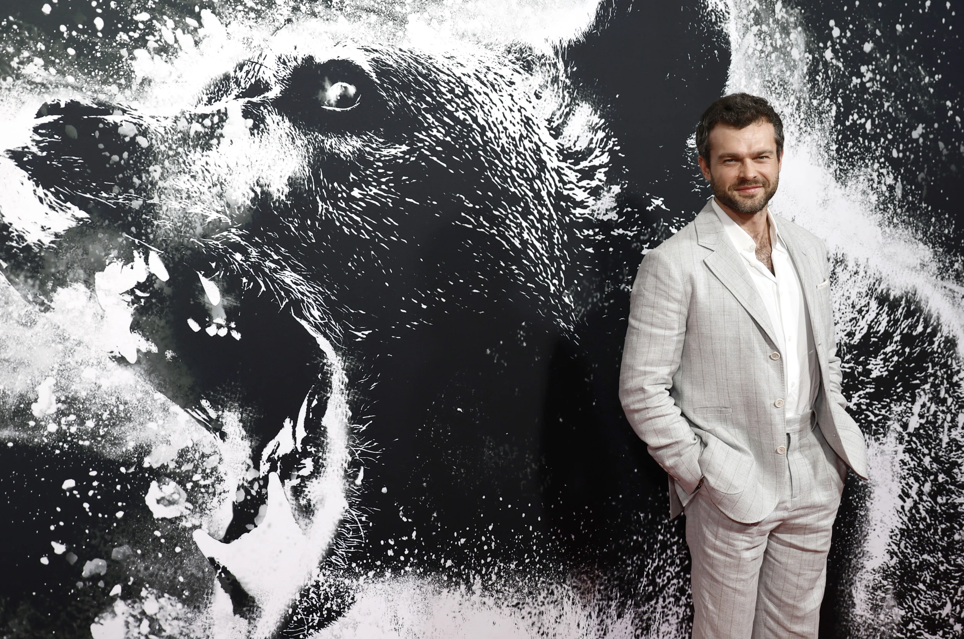 Alden Ehrenreich at an event for Cocaine Bear (2023)