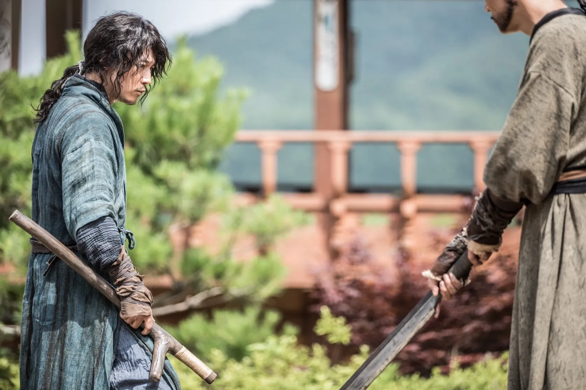 Jang Hyuk in The Swordsman (2020)