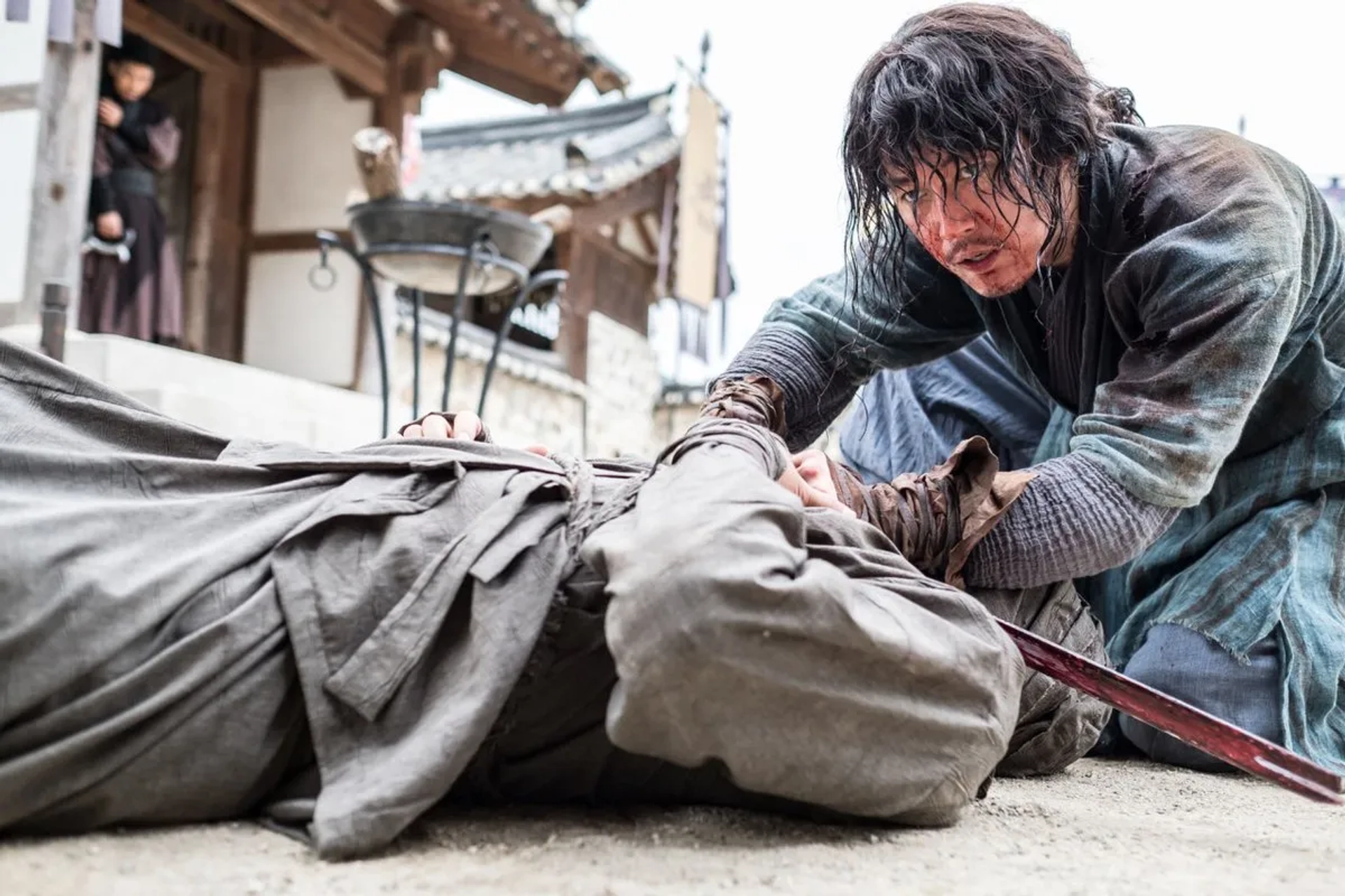 Jang Hyuk in The Swordsman (2020)