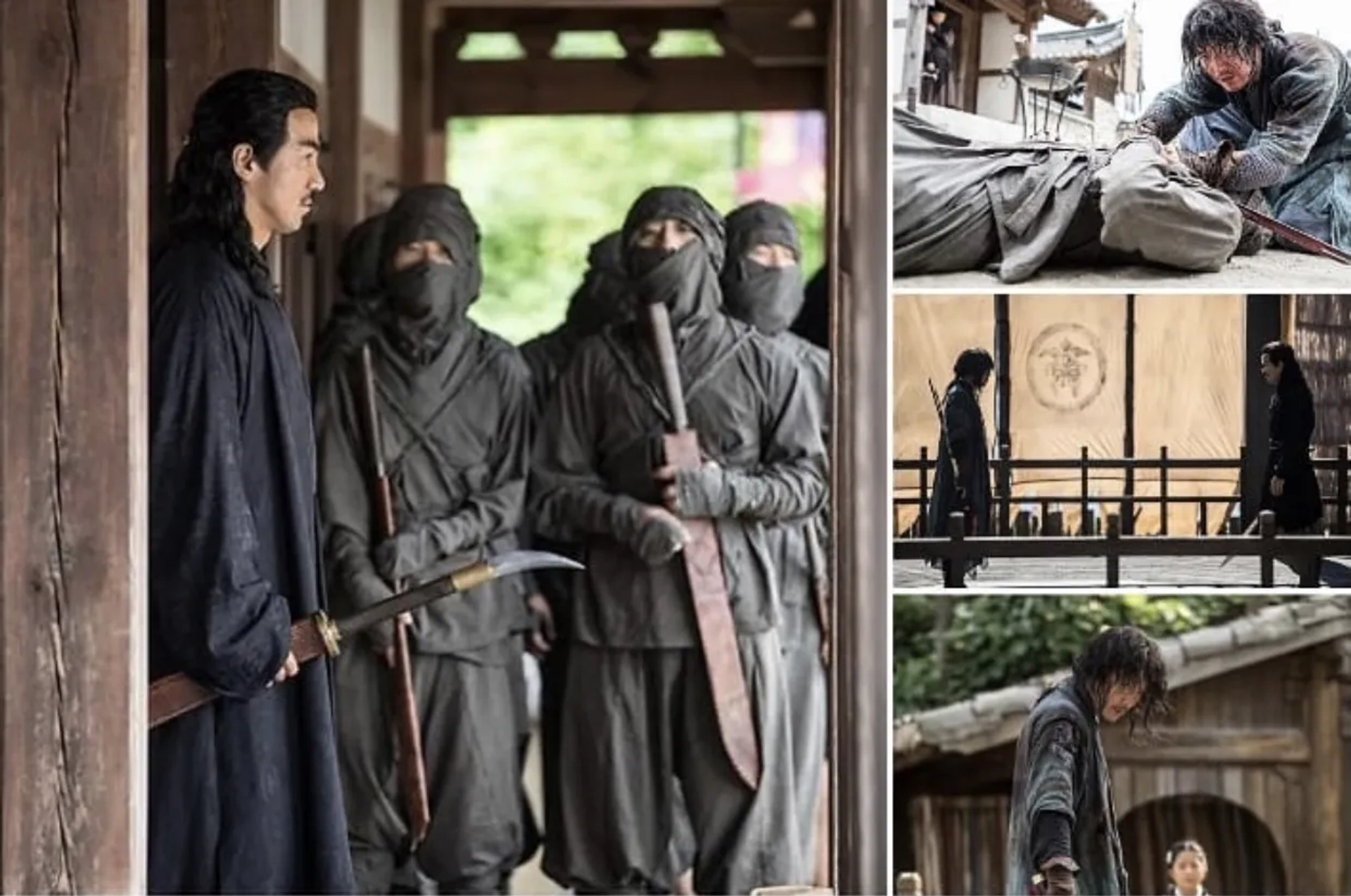 Jang Hyuk and Joe Taslim in The Swordsman (2020)