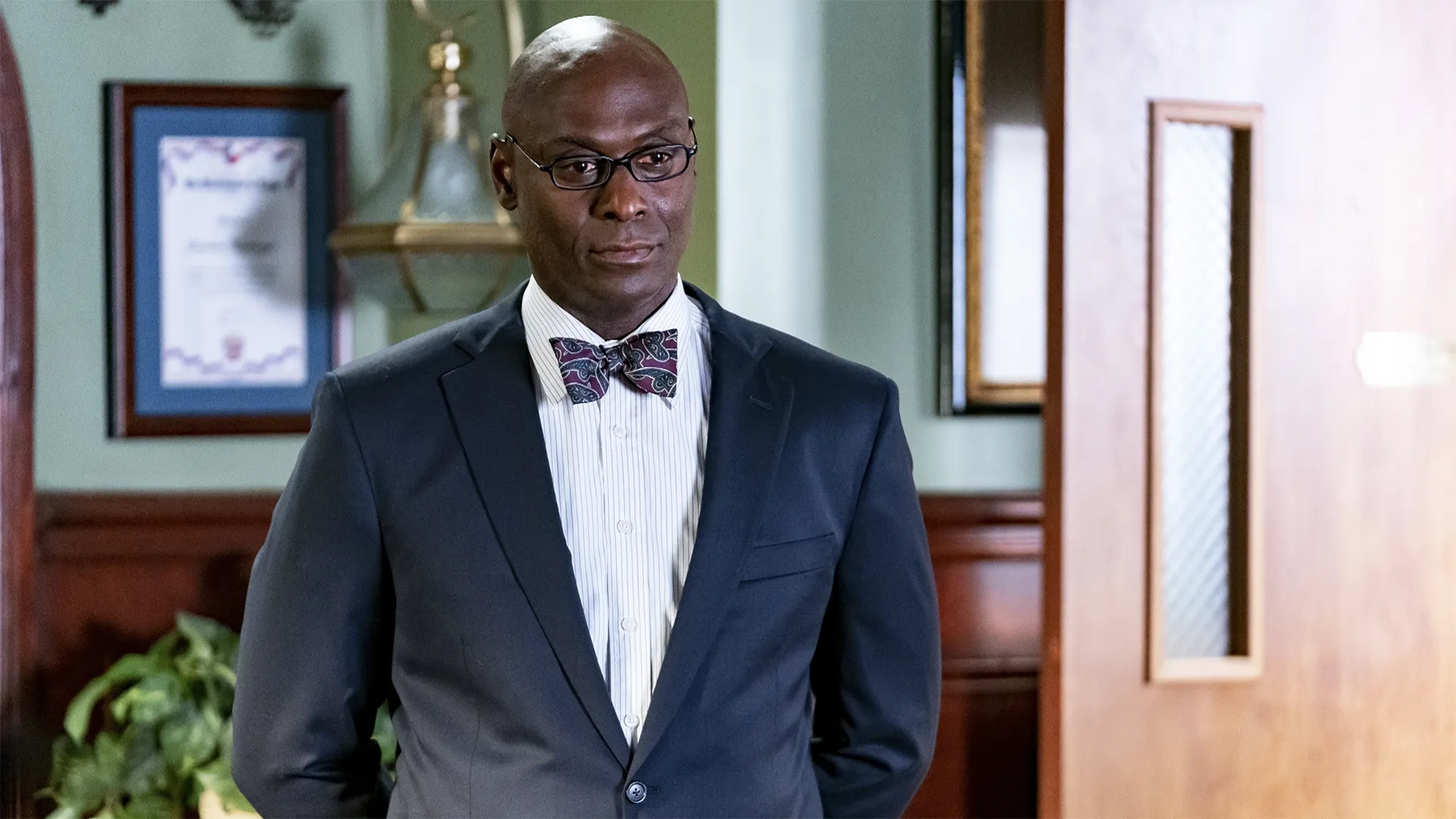 Lance Reddick in Young Sheldon: An Introduction to Engineering and a Glob of Hair Gel (2021)