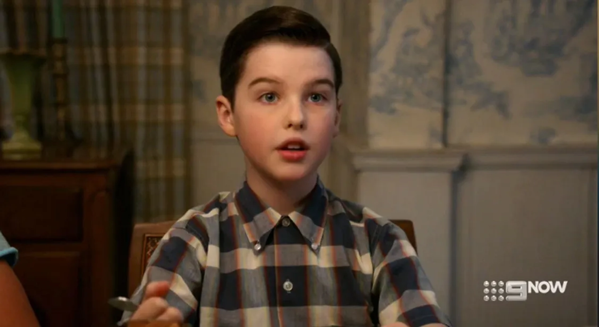 Iain Armitage in Young Sheldon: A Parasol and a Hell of an Arm (2019)