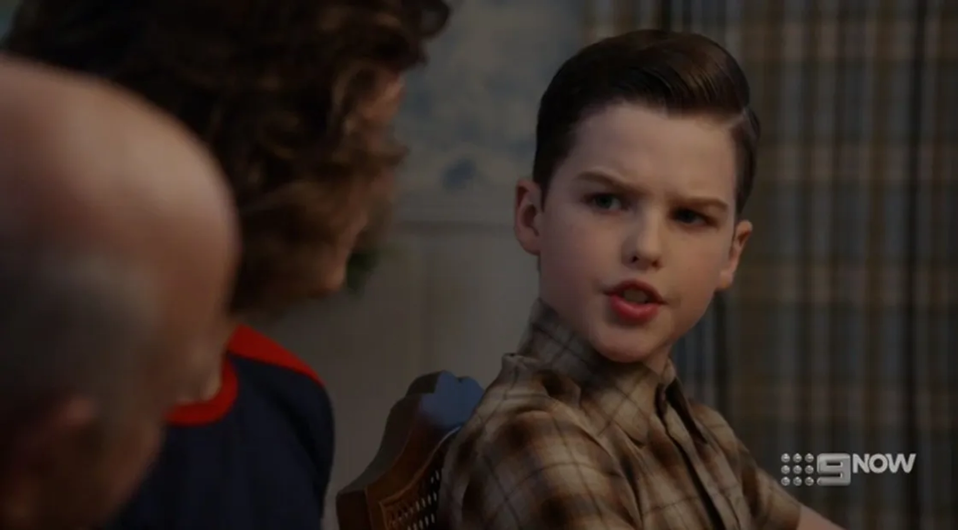 Iain Armitage in Young Sheldon: A Pineapple and the Bosom of Male Friendship (2019)