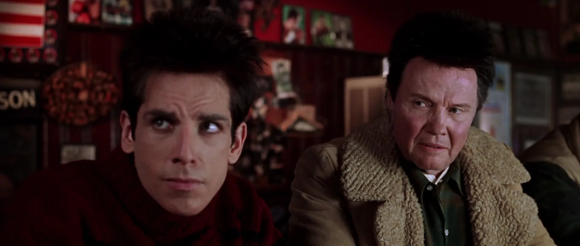 Jon Voight and Ben Stiller in Zoolander (2001)