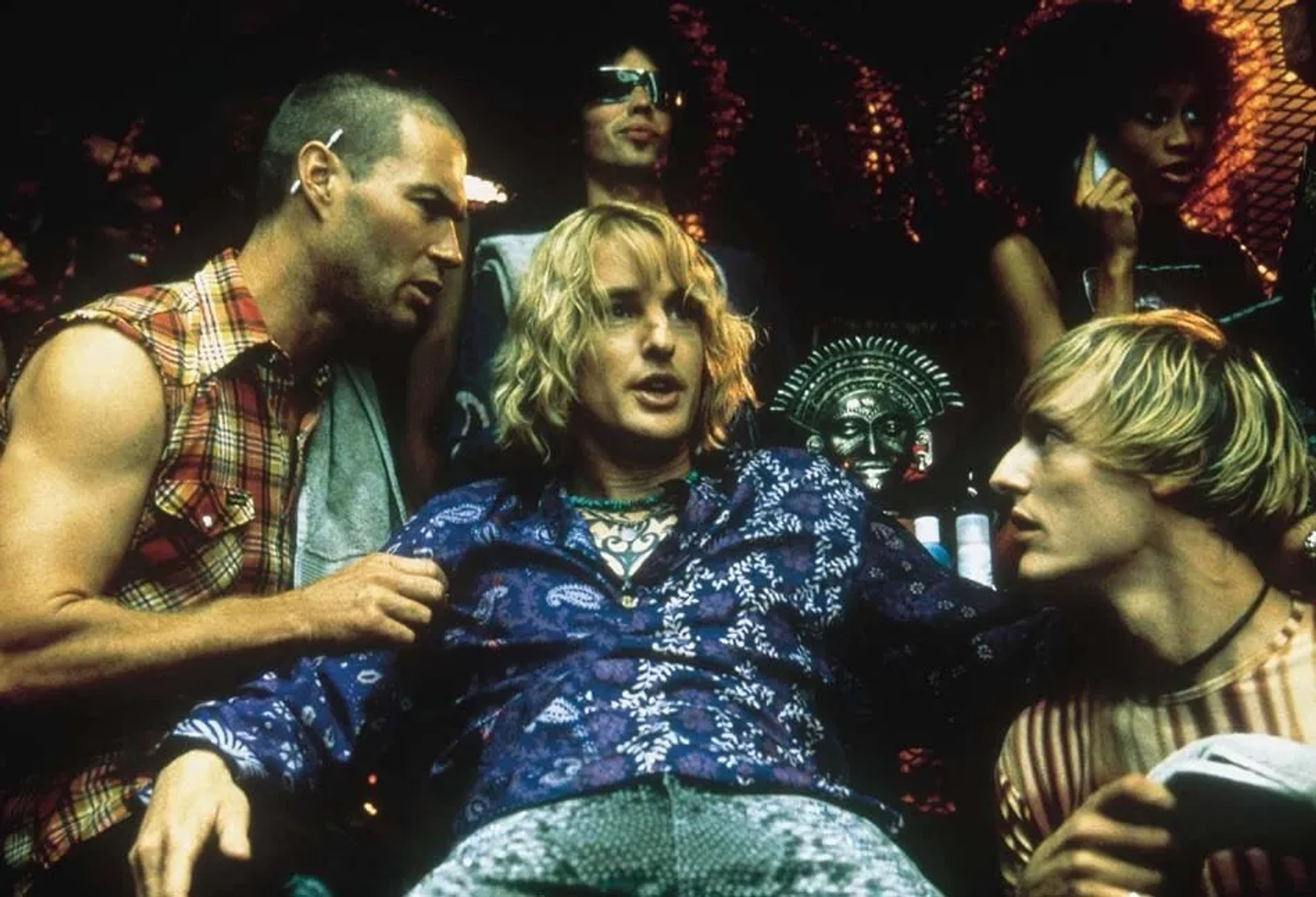 Owen Wilson, Andrew Wilson, and Richard Gladys in Zoolander (2001)