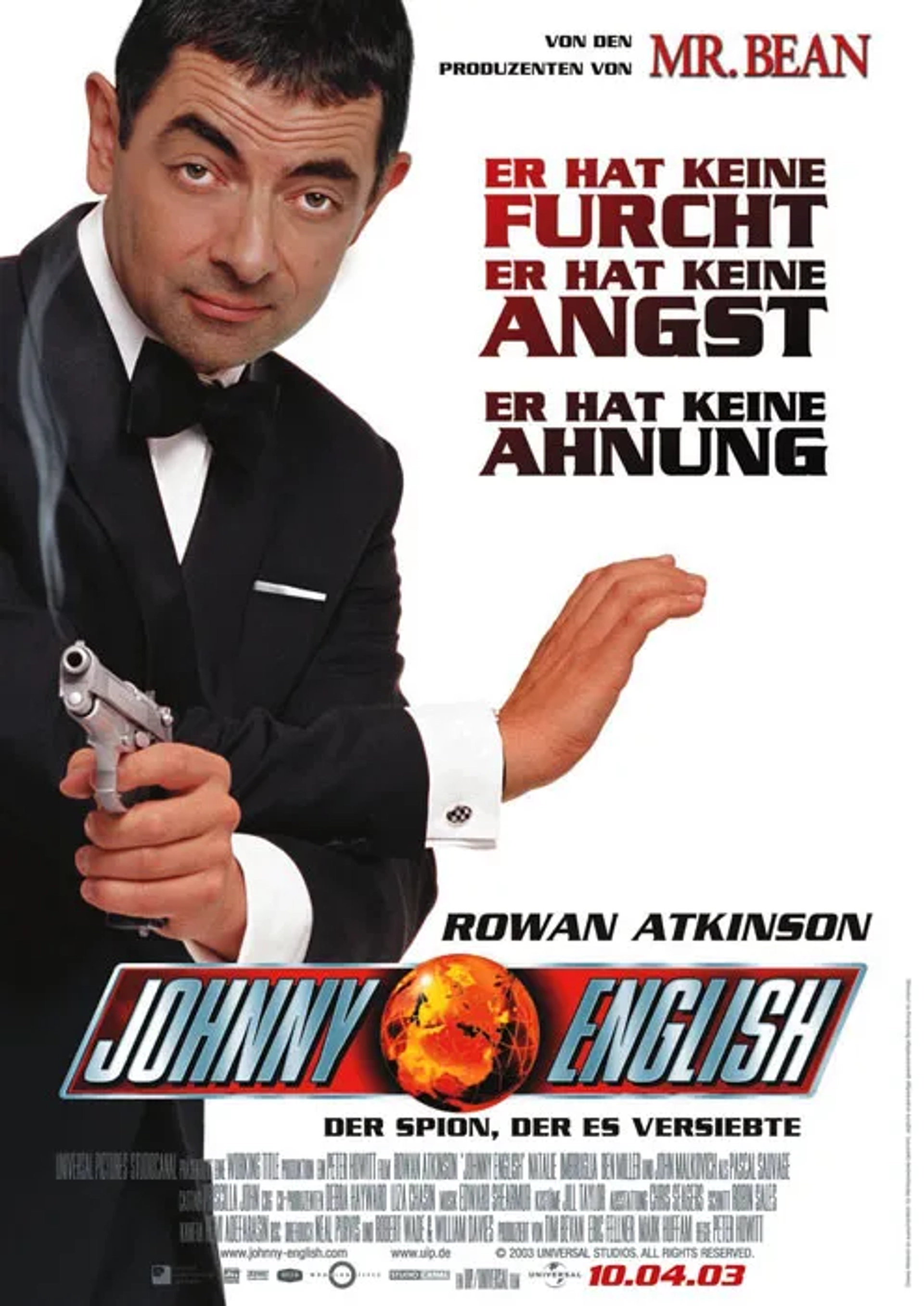 Rowan Atkinson in Johnny English (2003)