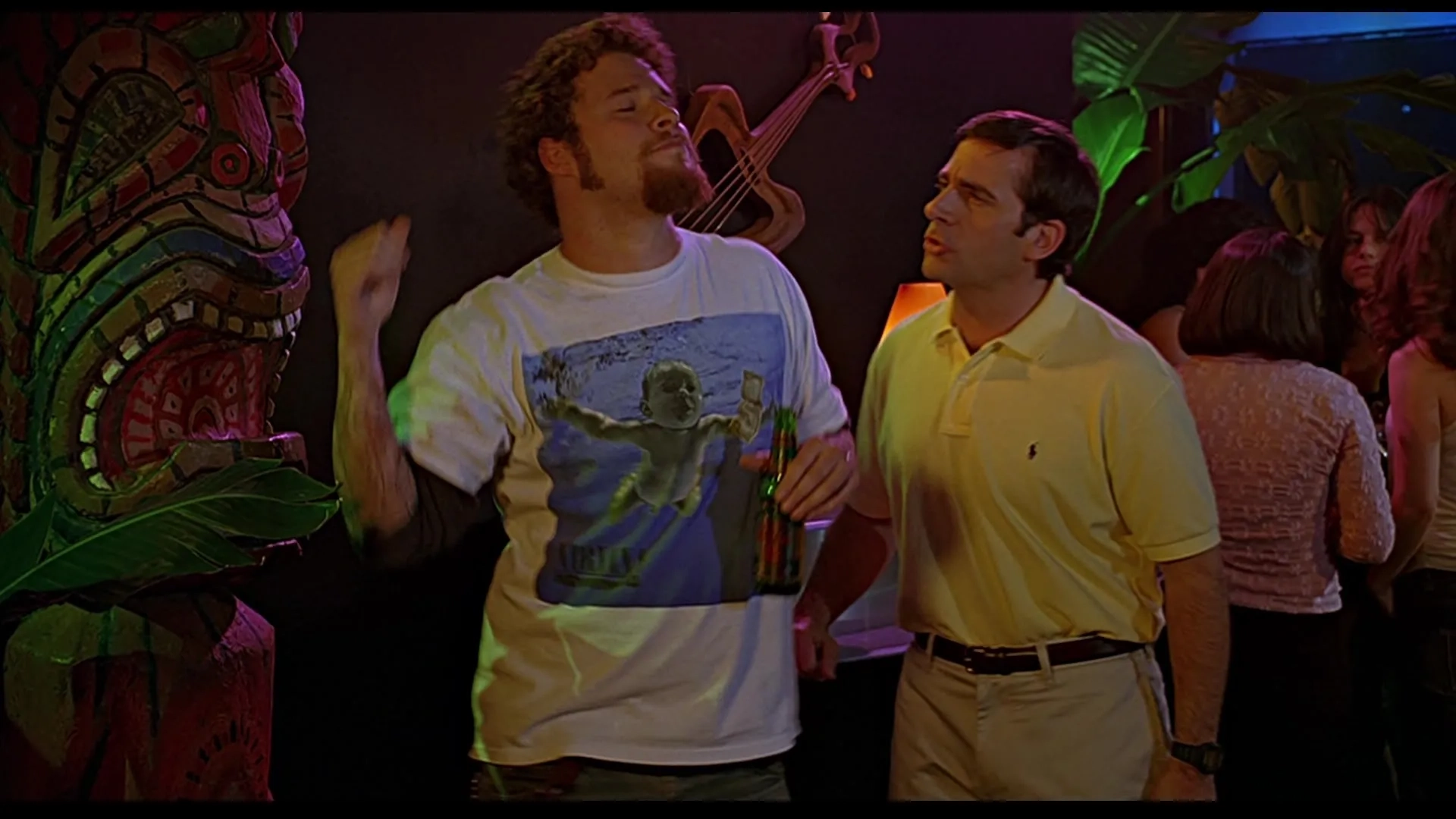 Steve Carell and Seth Rogen in The 40-Year-Old Virgin (2005)