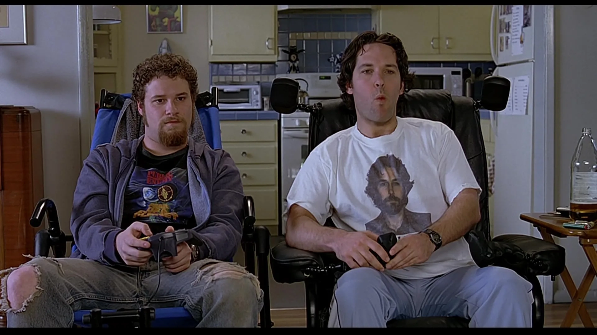 Seth Rogen and Paul Rudd in The 40-Year-Old Virgin (2005)