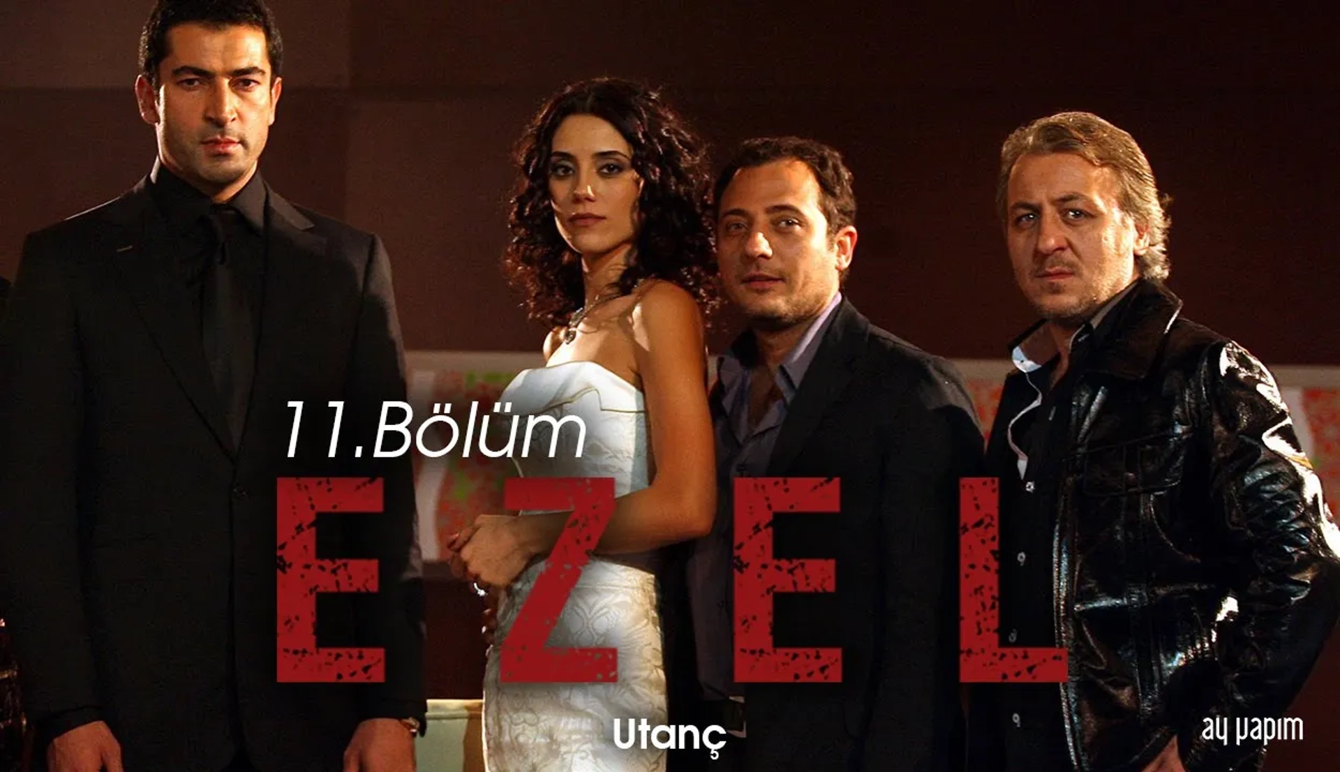 Kenan Imirzalioglu, Yigit Özsener, Cansu Dere, and Baris Falay in Ezel (2009)