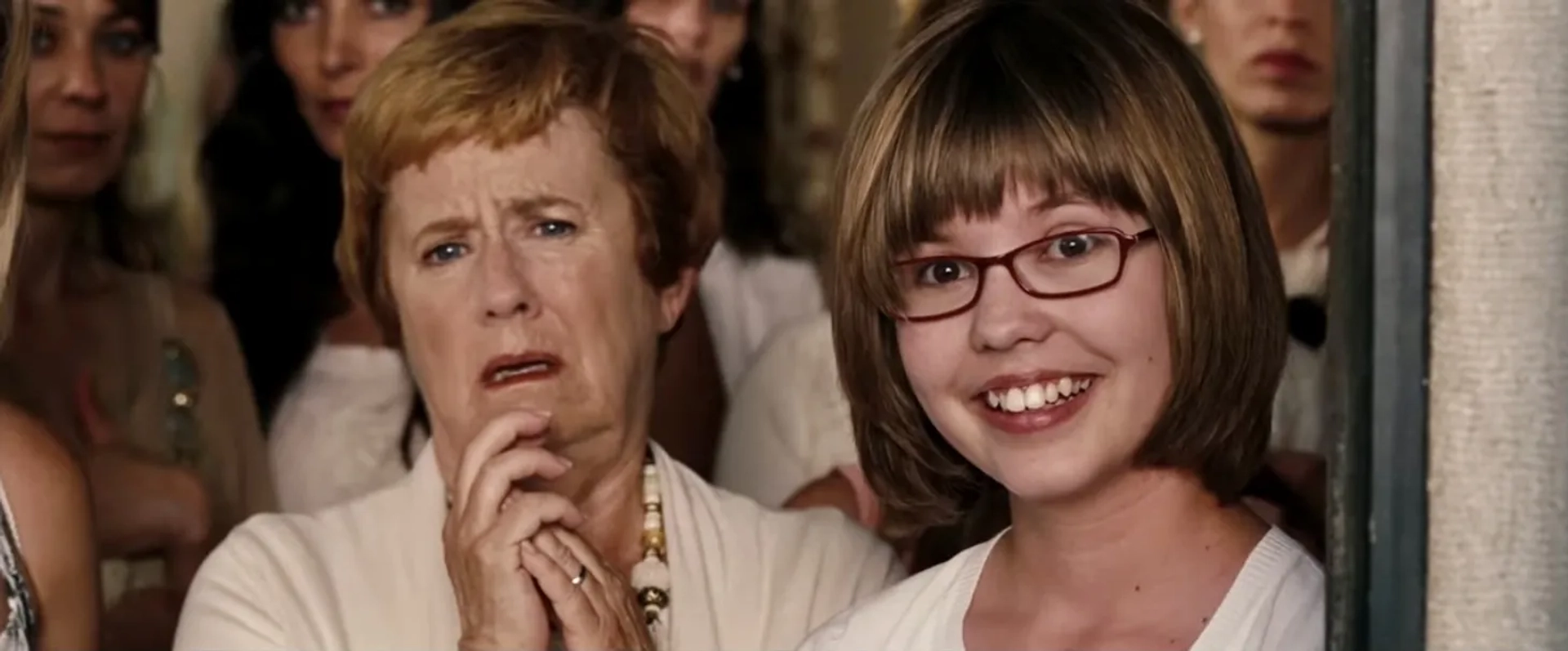 Lynne Marie Stewart and Molly Buffington in Bridesmaids (2011)