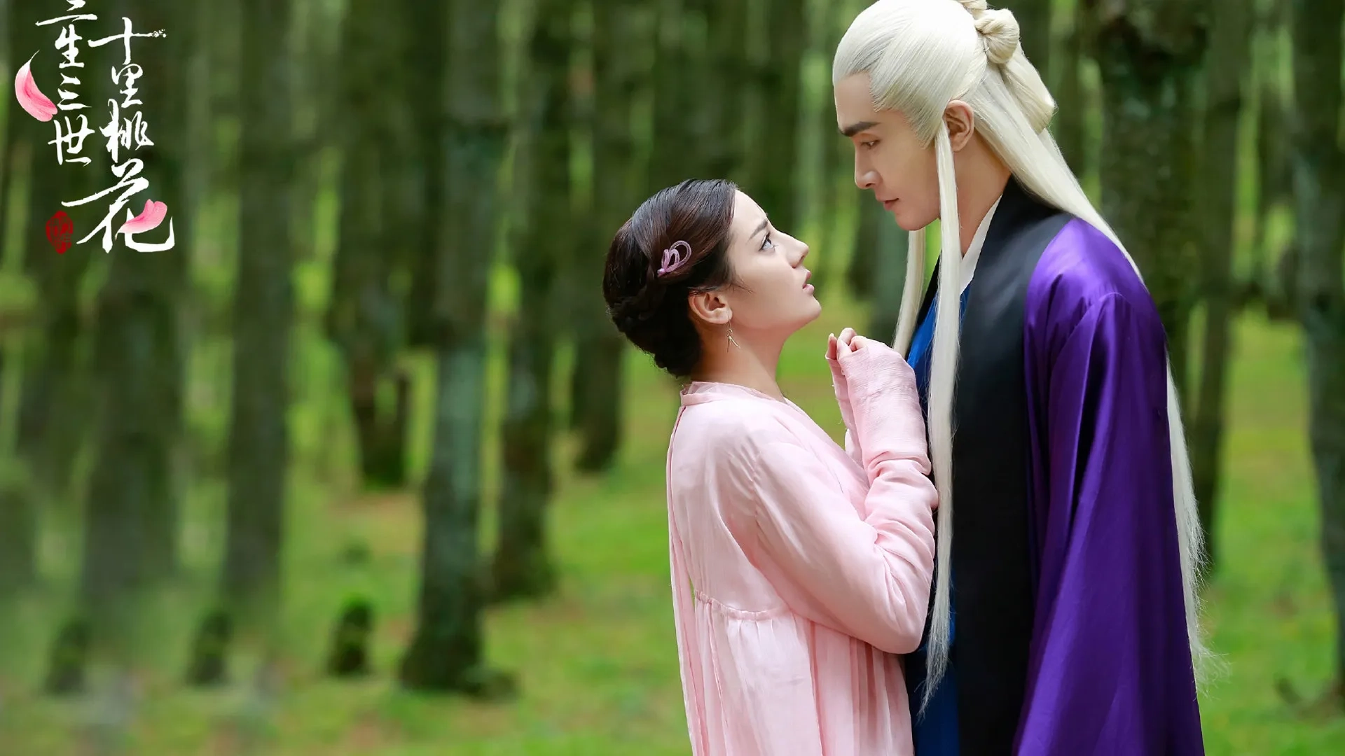 Dilraba Dilmurat and Weiguang Gao in Eternal Love (2017)