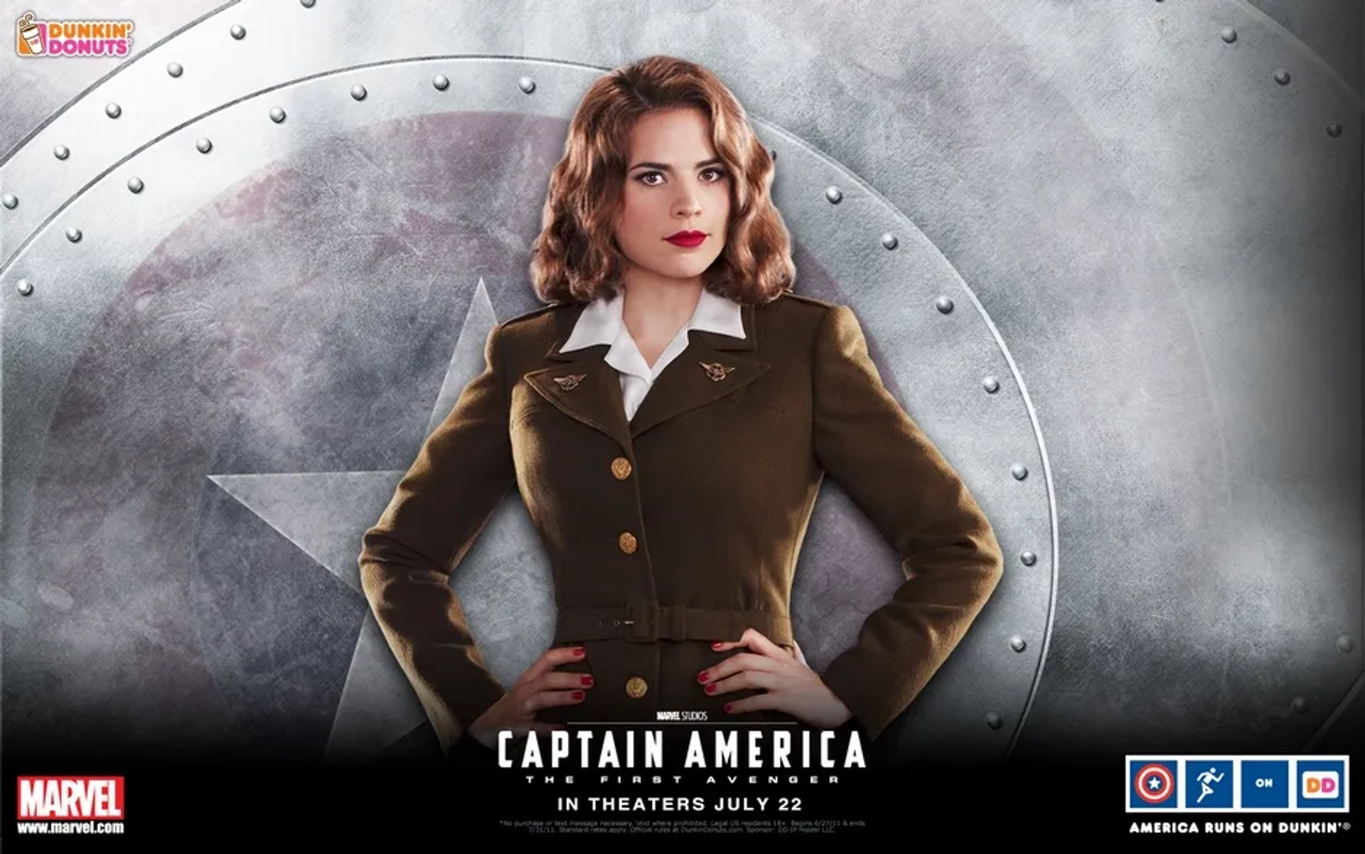 Hayley Atwell in Captain America: The First Avenger (2011)